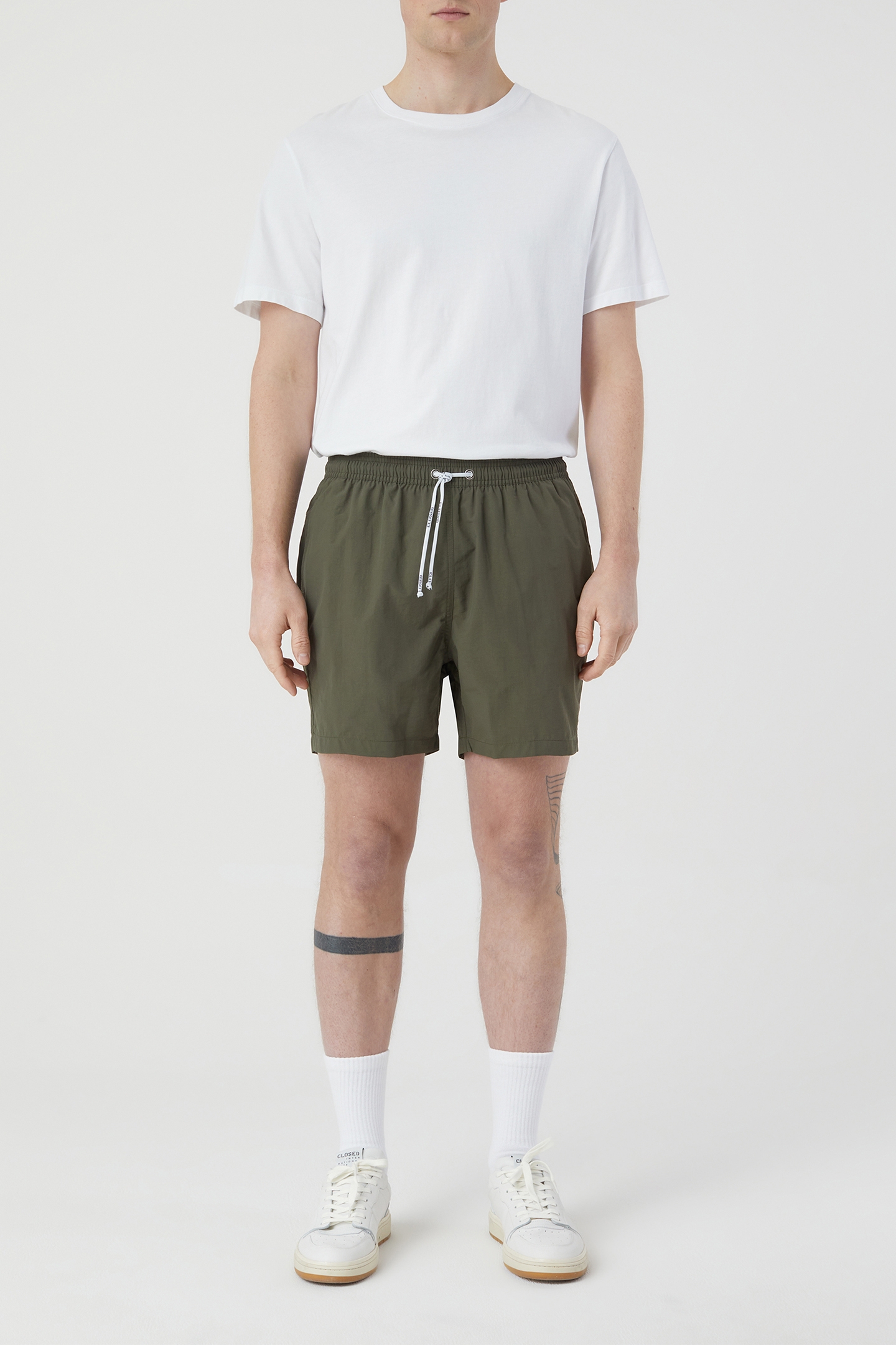 SWIM SHORT SHORTS CHARD GREEN 3