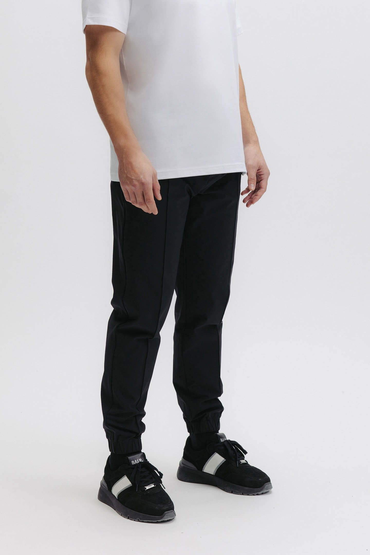 HEX-SERIES CUFFED TRACK PANTS JET BLACK 5