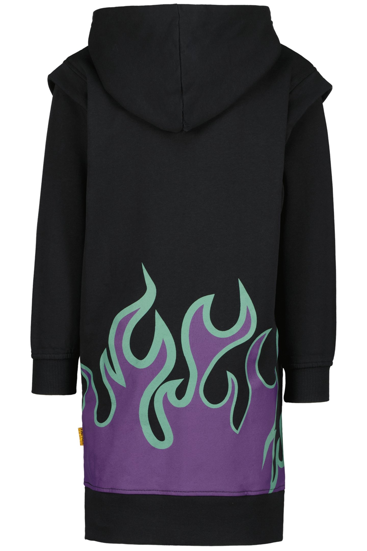 GIRL'S PARLY MIDI DRESS DEEP BLACK 2