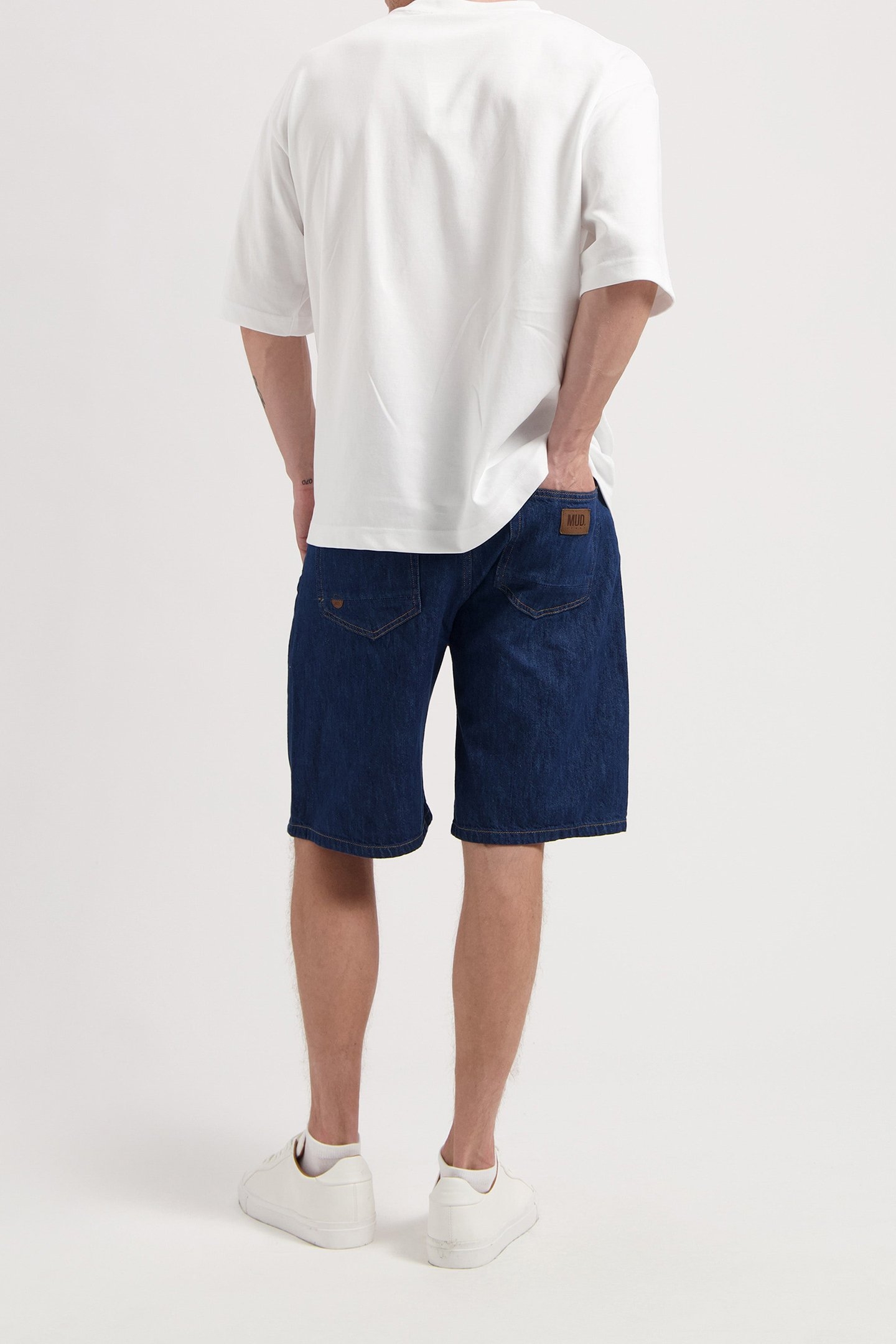 JAMES DENIM SHORT - STONE INDIGO STONE INDIGO 4