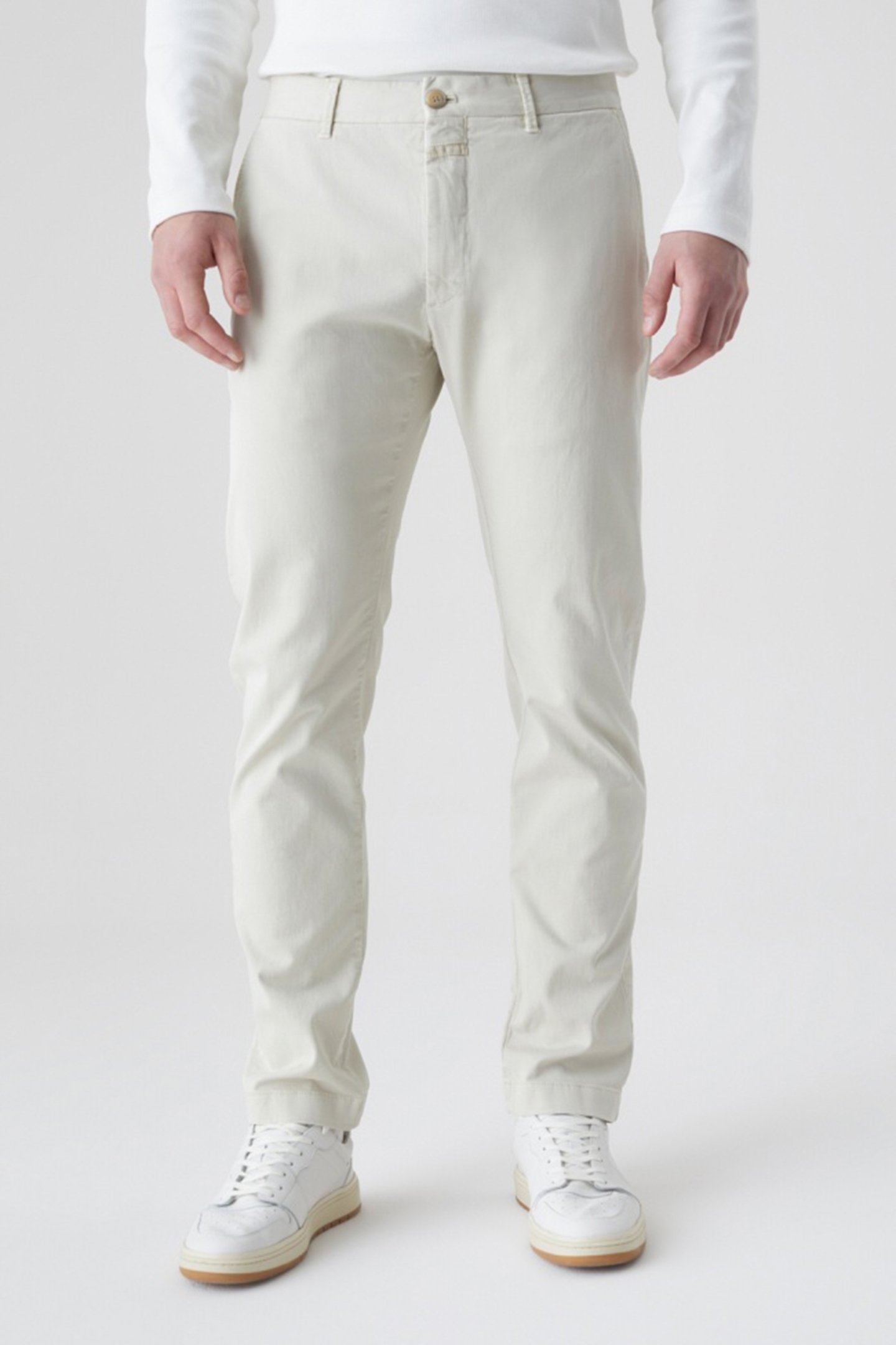 CLIFTON SLIM PANTS MARL STONE 1