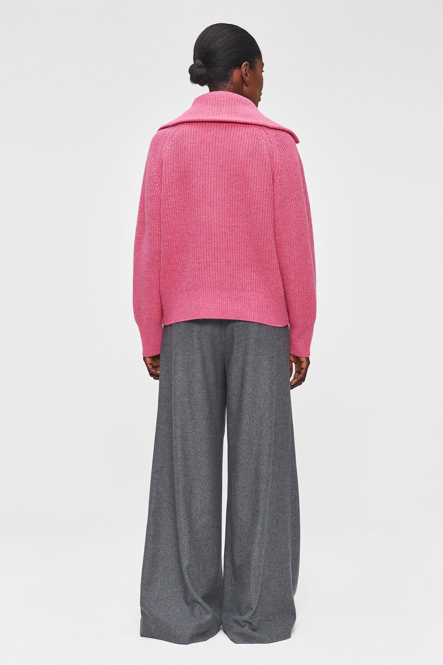 MERINO SAILOR PULL PINK 4