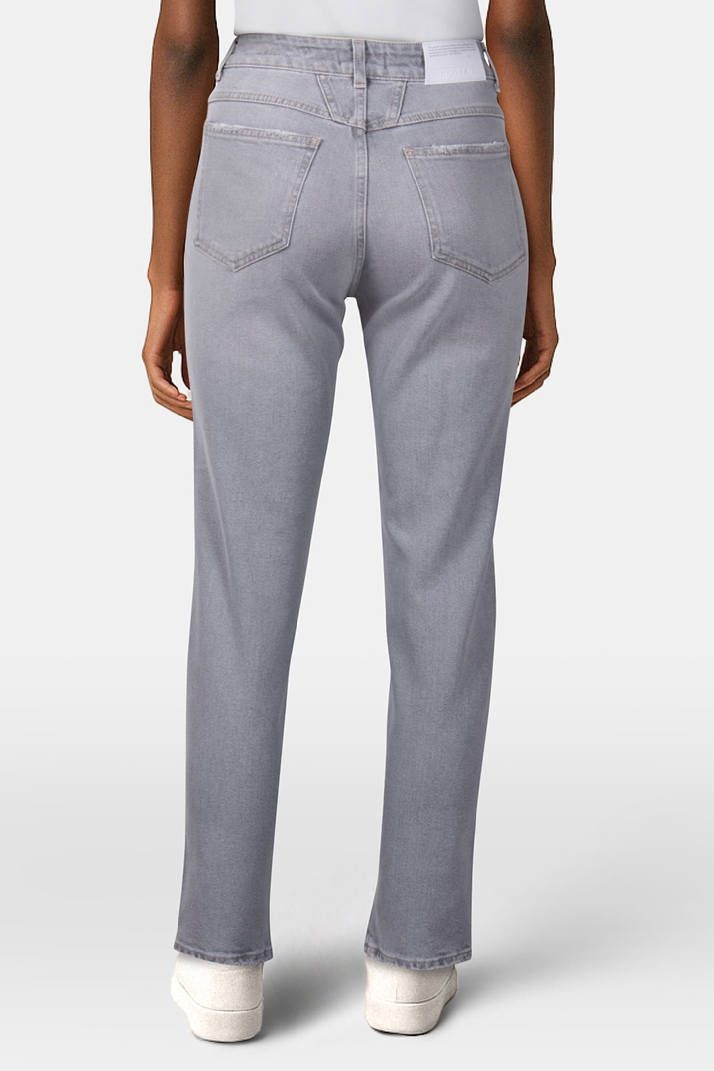 PEDAL PUSHER JEANS LIGHT GREY 2