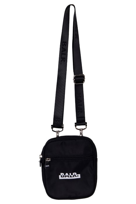 UNISEX CLASSIC BALR. MIRROR CROSSBODY BAG JET BLACK 3