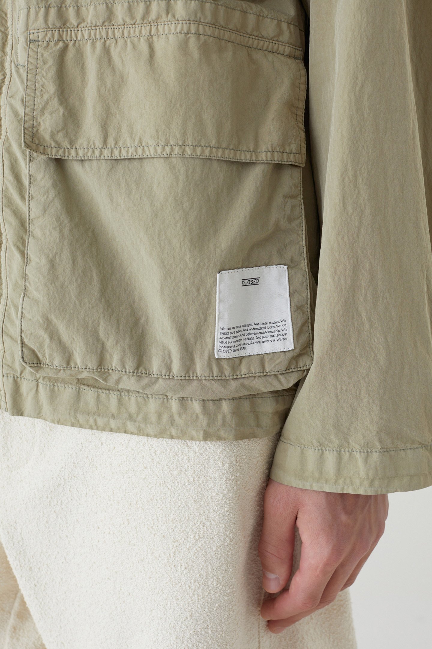 SHORT PARKA JACKETS & COATS LIGHT MOSS GREEN 7