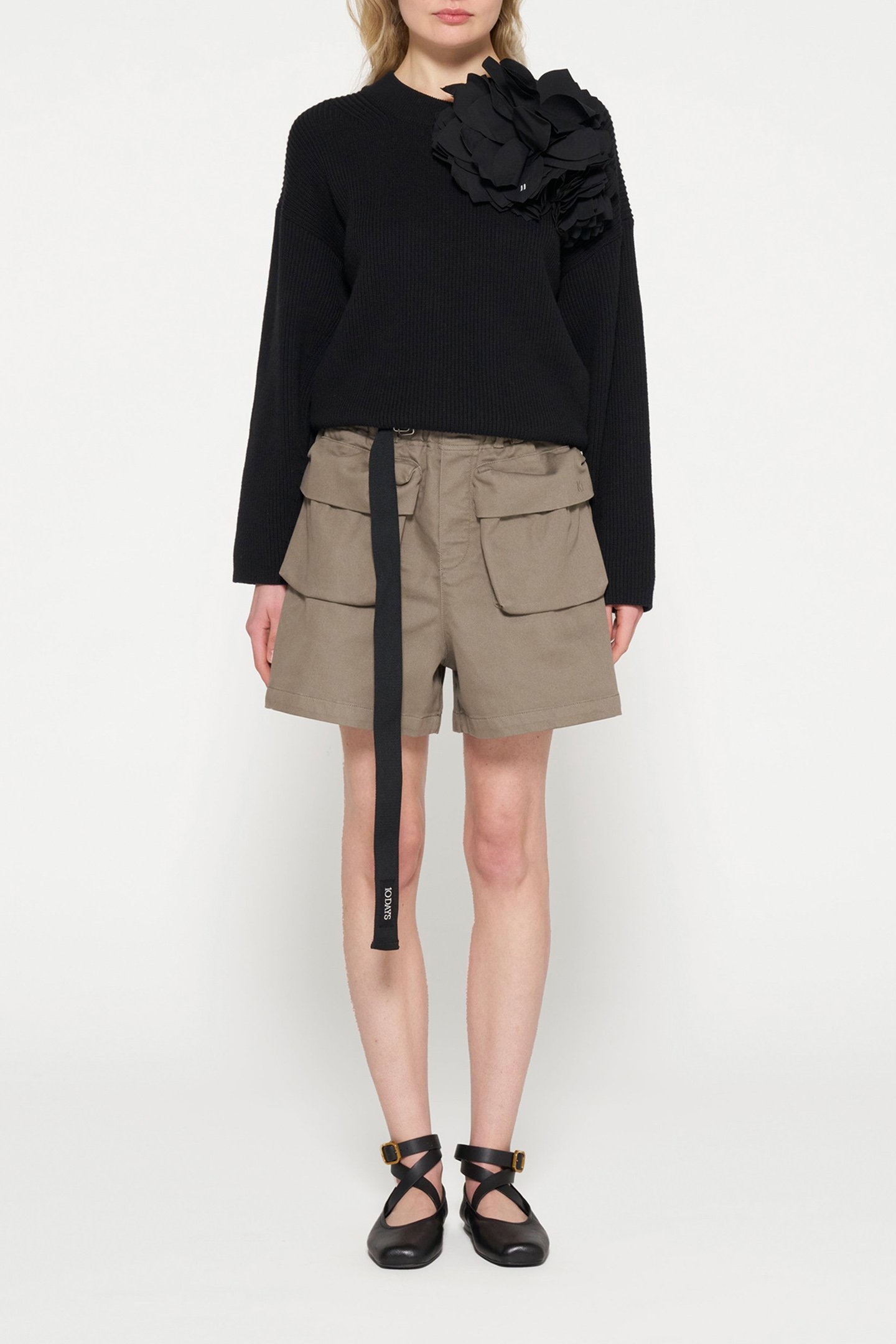 KNIT SWEATER BLACK 2