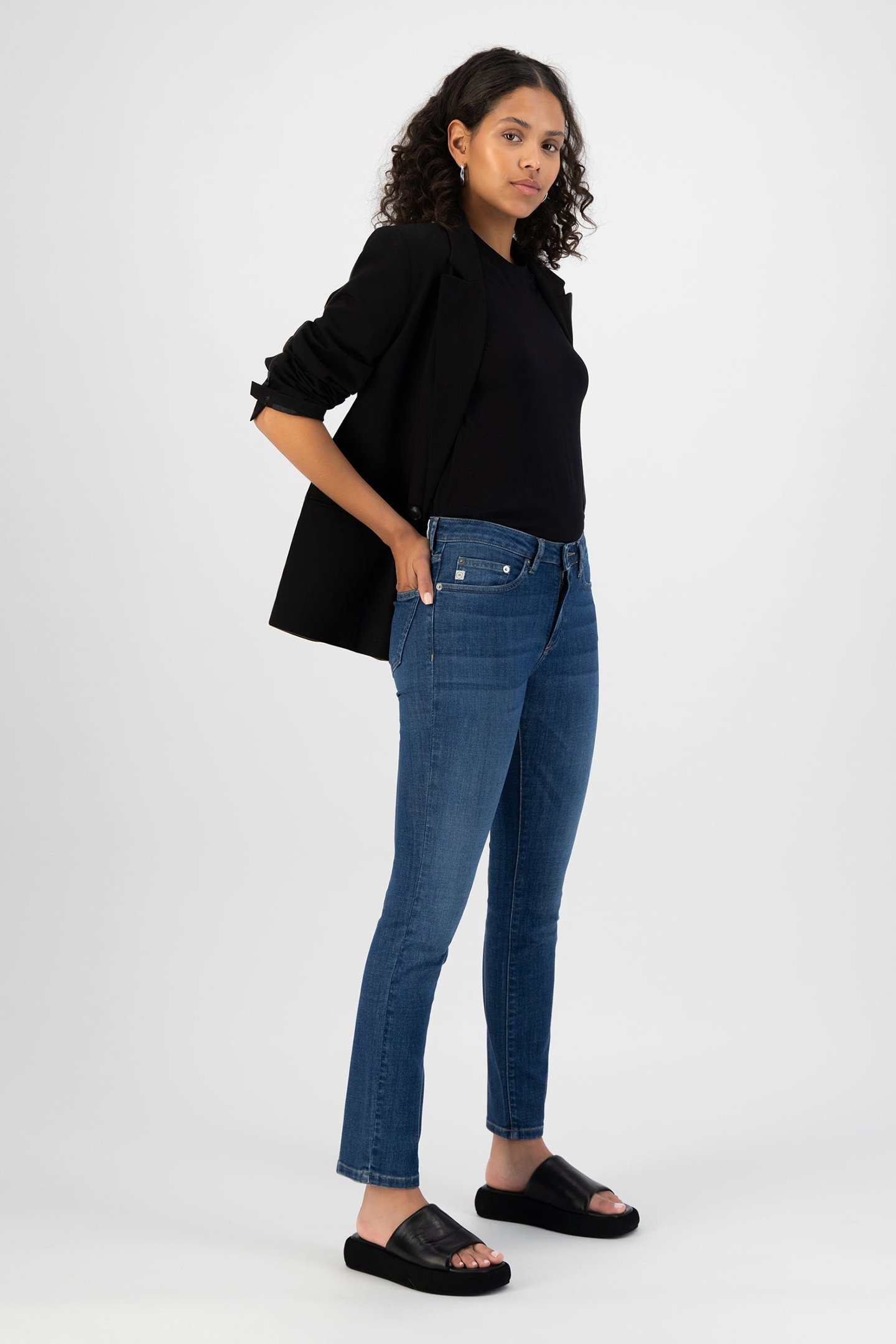 FAYE STRAIGHT - STONE INDIGO STONE INDIGO 6