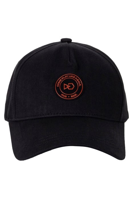 UNISEX BALR. X FIVE COTTON CAP JET BLACK 1