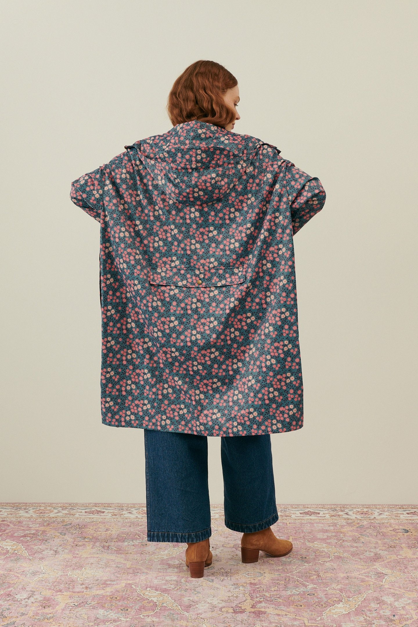 RAINCOAT HYDRA STONEBLUE STARGARDEN 2