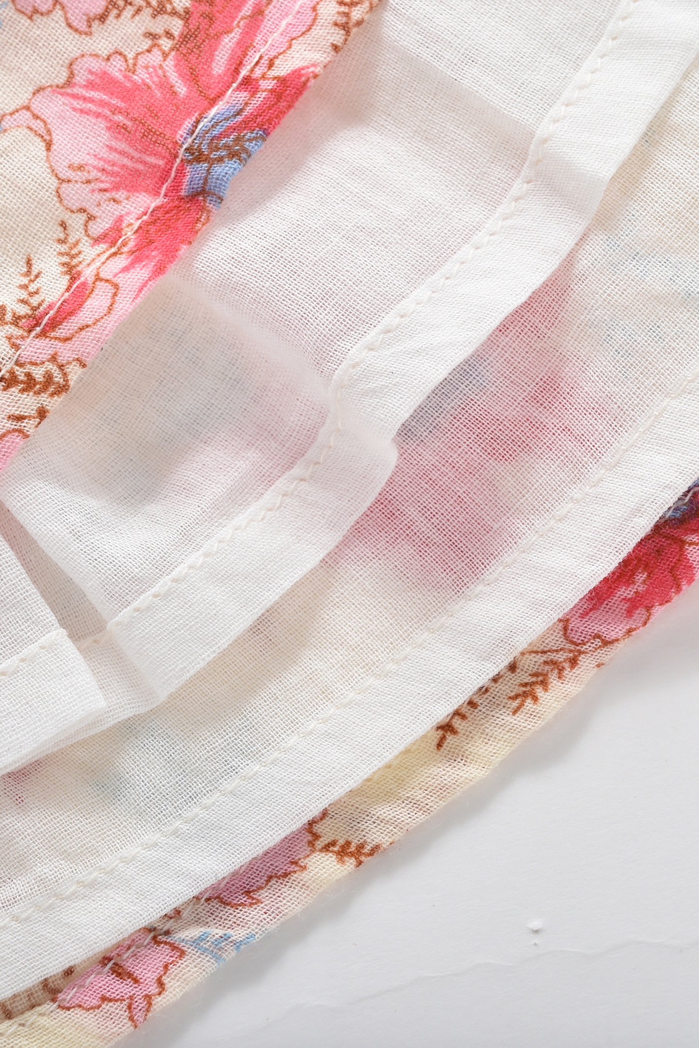 DRESS SILOÉ RASPBERRY FLOWERS 7