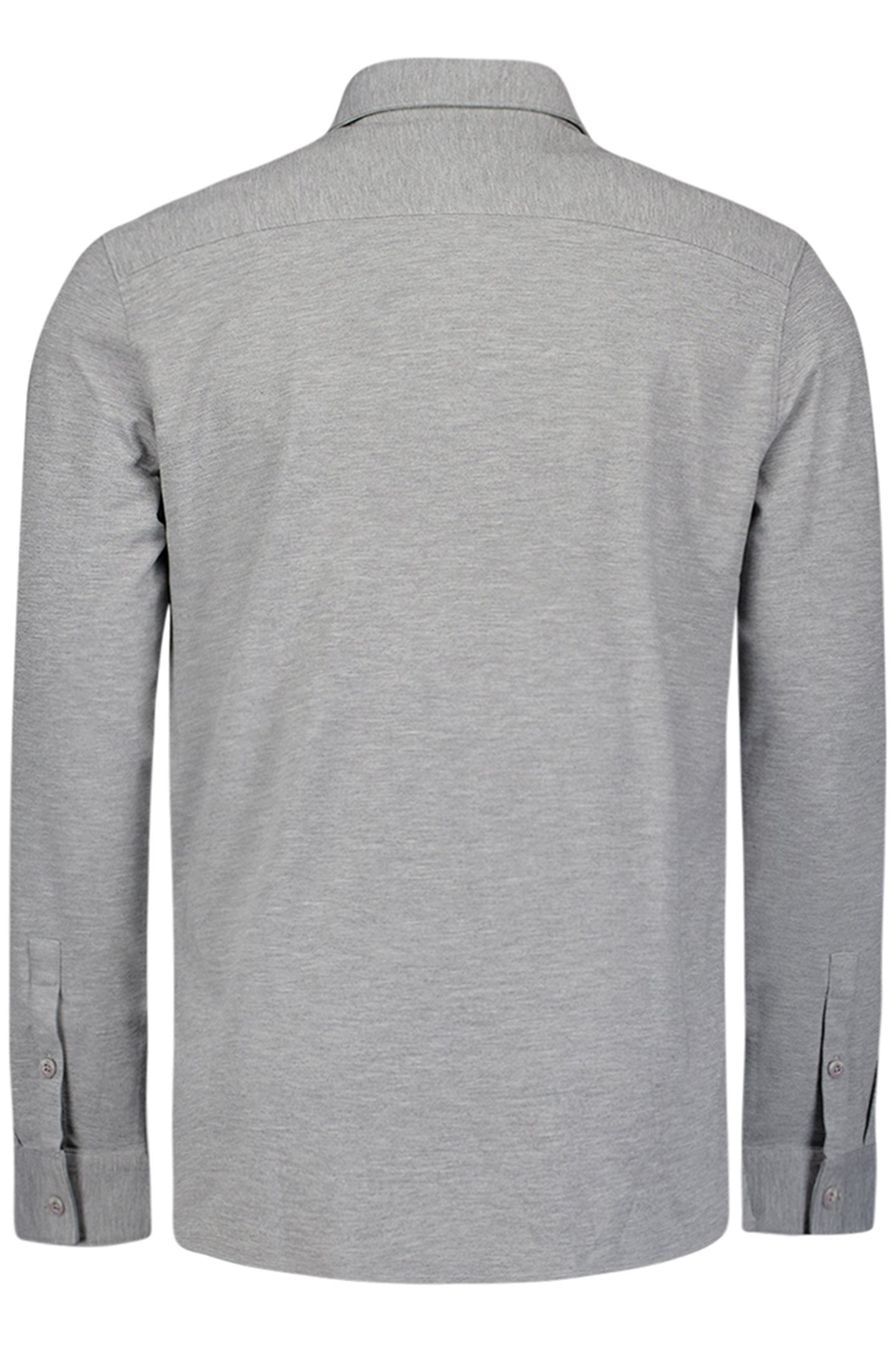 SHIRT JERSEY MELANGE STRETCH GREY MELANGE 4