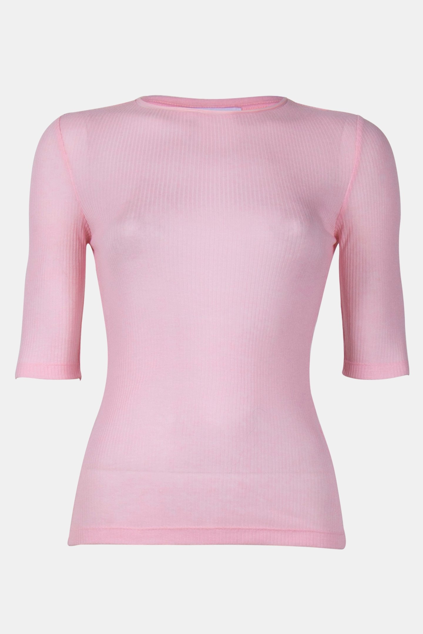 T WOOL RIB SHIRT ROSE SHADOW 3