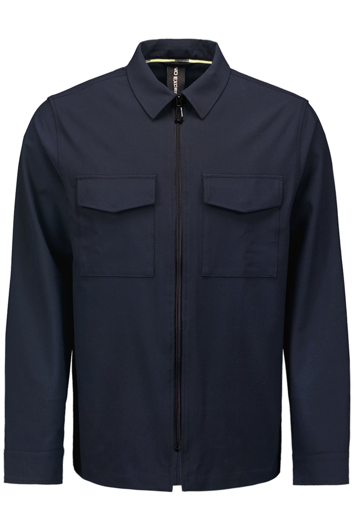 OVERSHIRT ZIP CLOSURE STRETCH BLUEBERRY 4