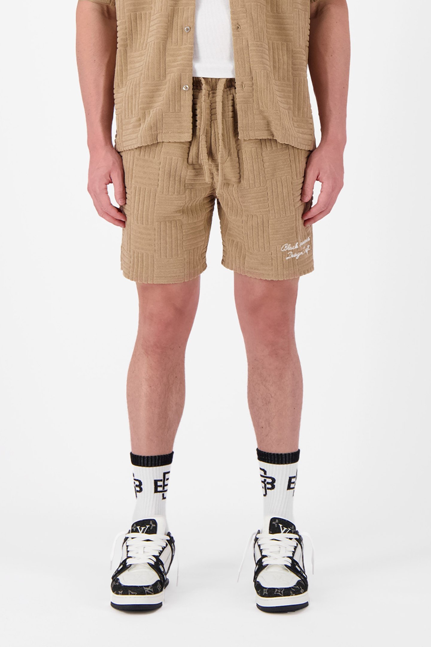 TERRY RESORT SHORTS BROWN 1