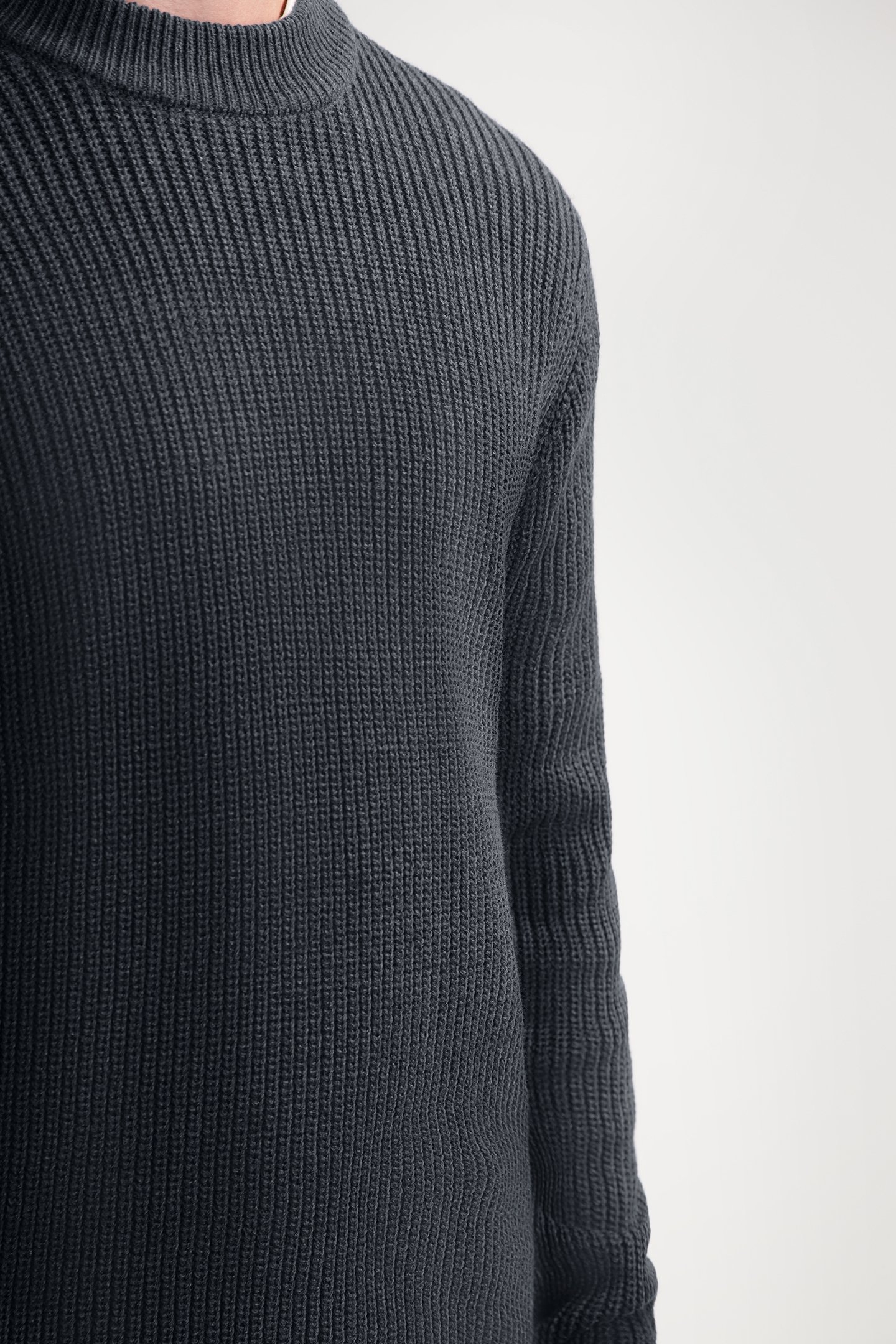 DS_CREW RIBKNIT DK. NAVY 5