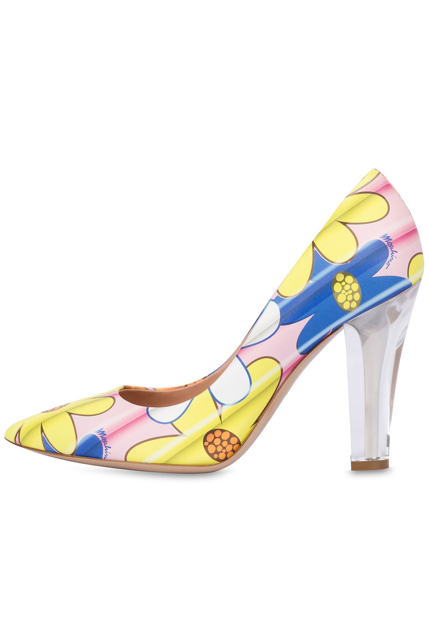 CALFSKIN PUMPS ALLOVER FLOWERS VIT.ST.FLOWER 1