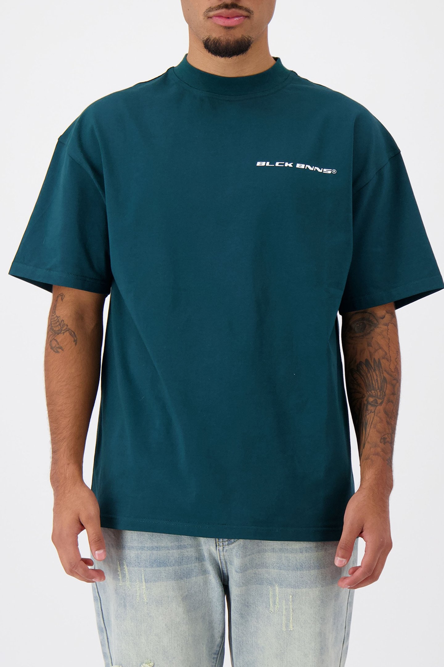 NATION T-SHIRT PINE GREEN 1