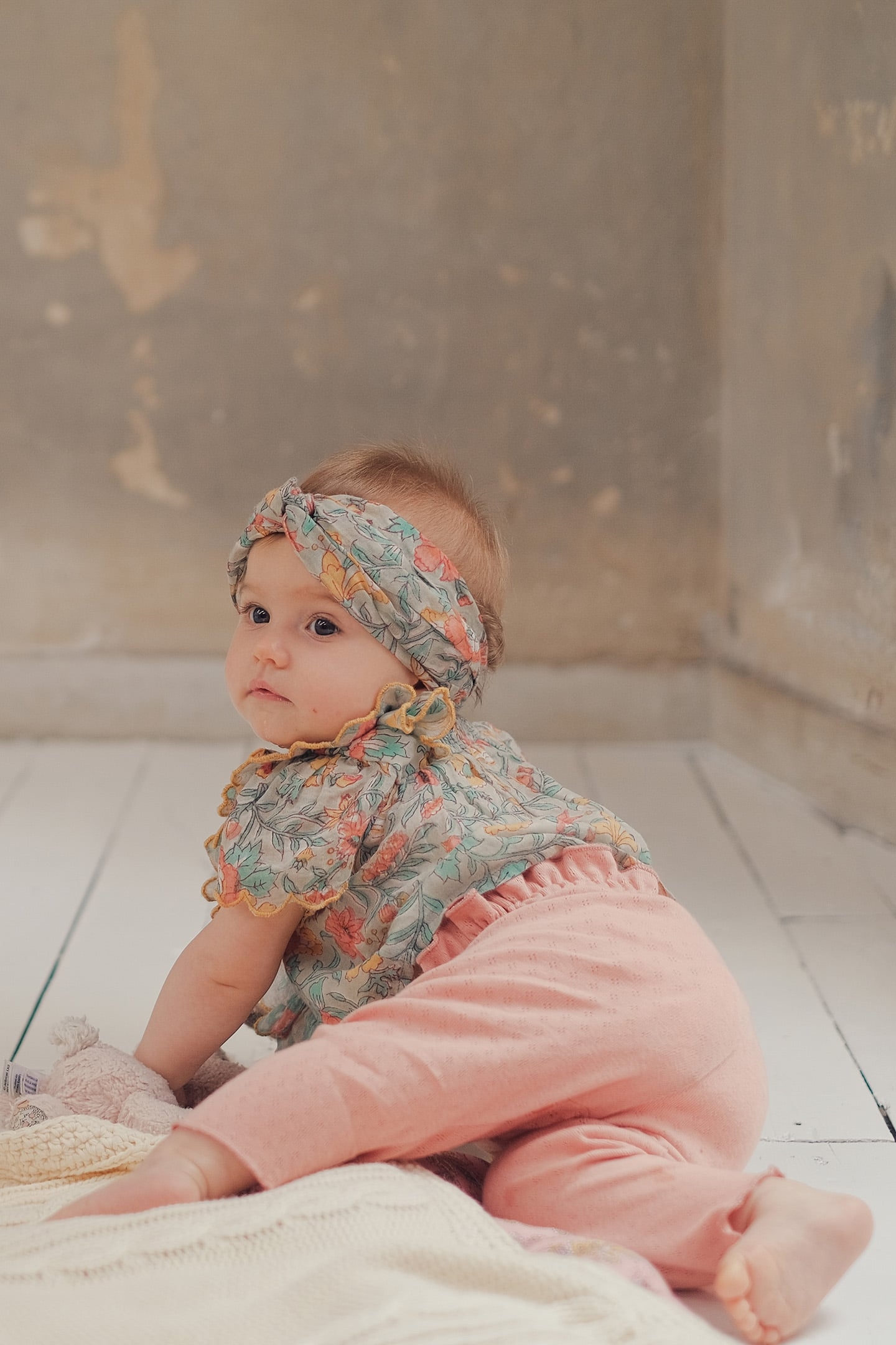 BLOUSE LILOU WATER FLOWERS 4