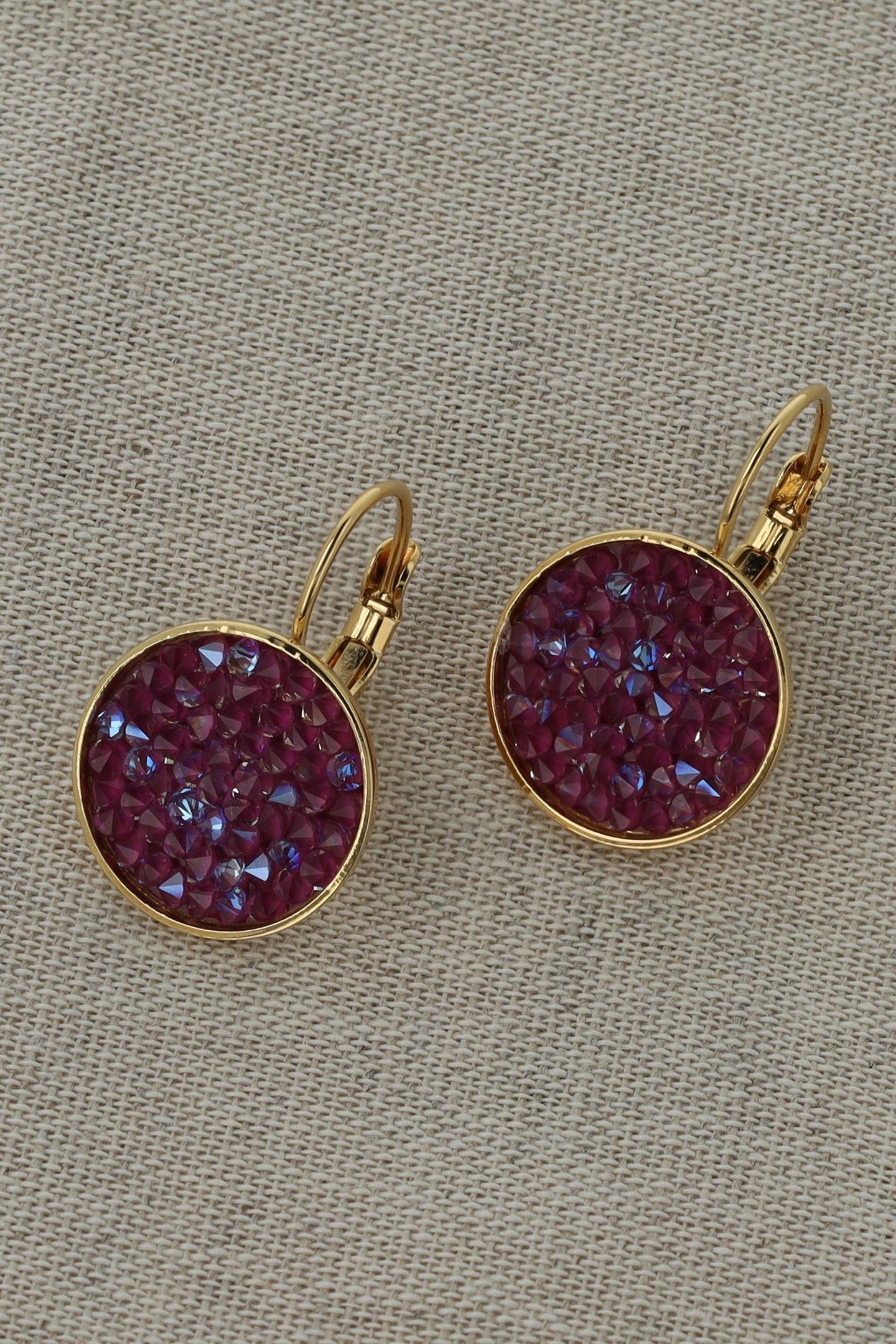 CLASSIC ROCKS EARRINGS LIGHT AMETHYST 4