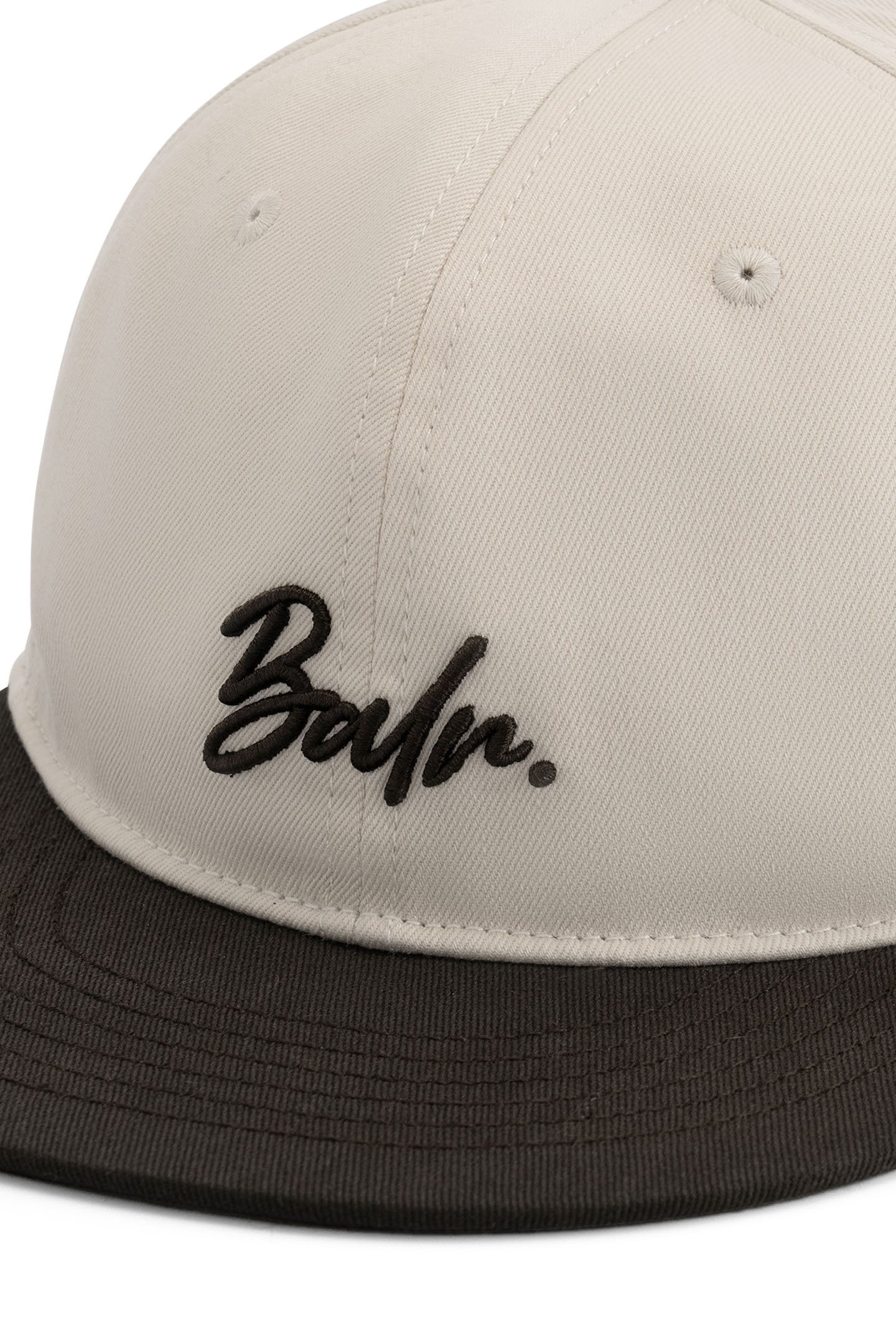 IDENTITY SCRIPT BASEBALL CAP DEEP BROWN 6