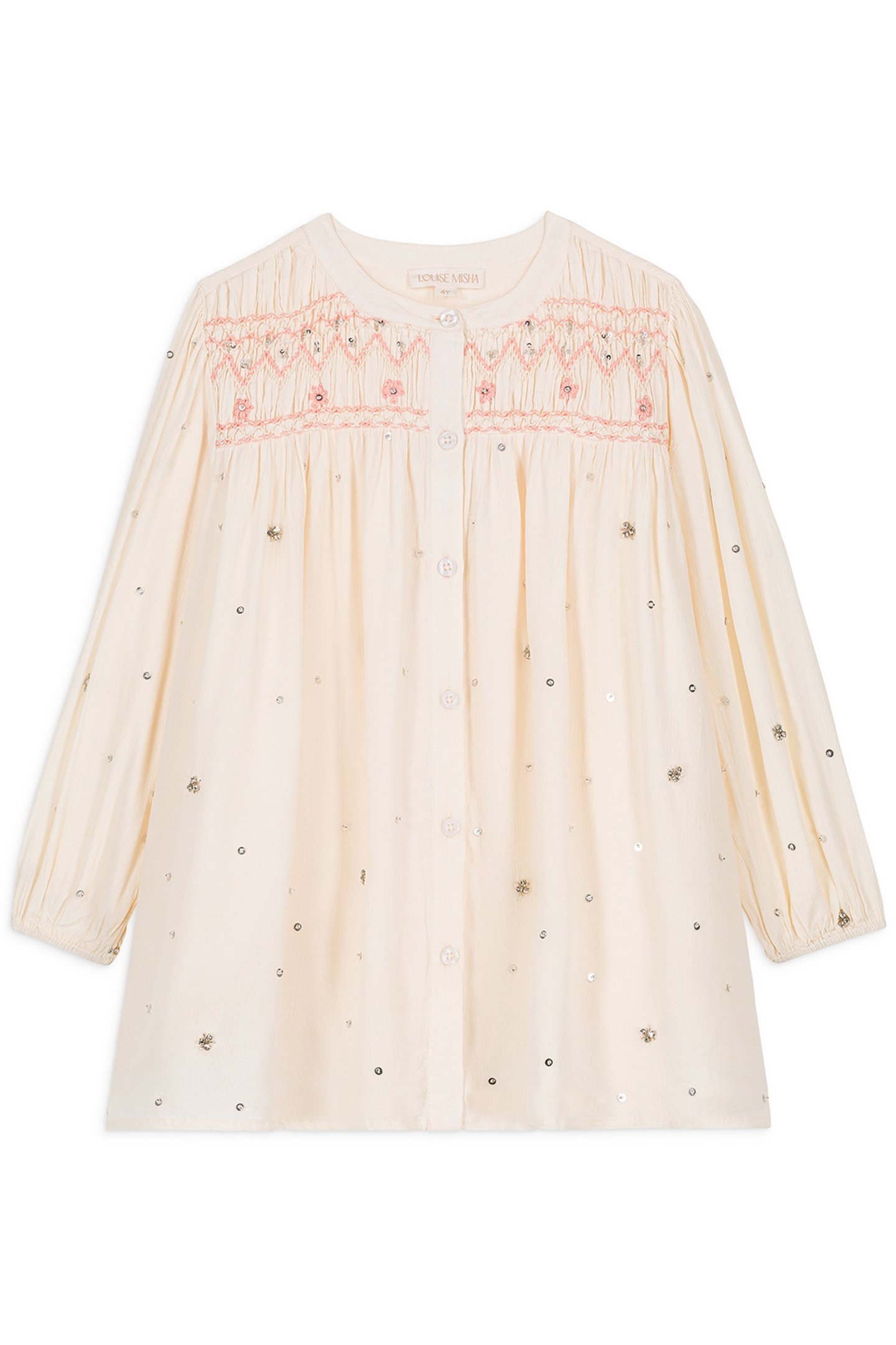 DRESS SOLENE CREAM 2