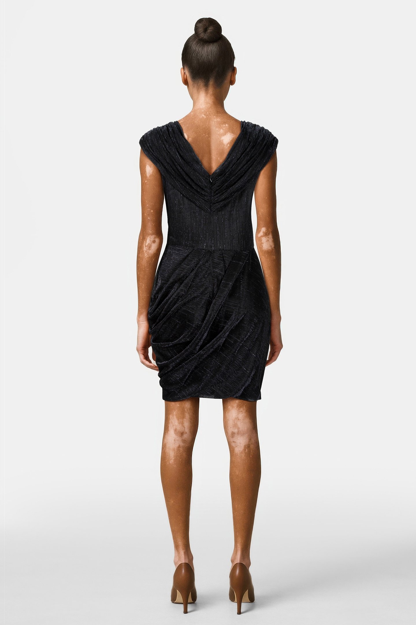 DILIE DRESS BLACK LUREX 2