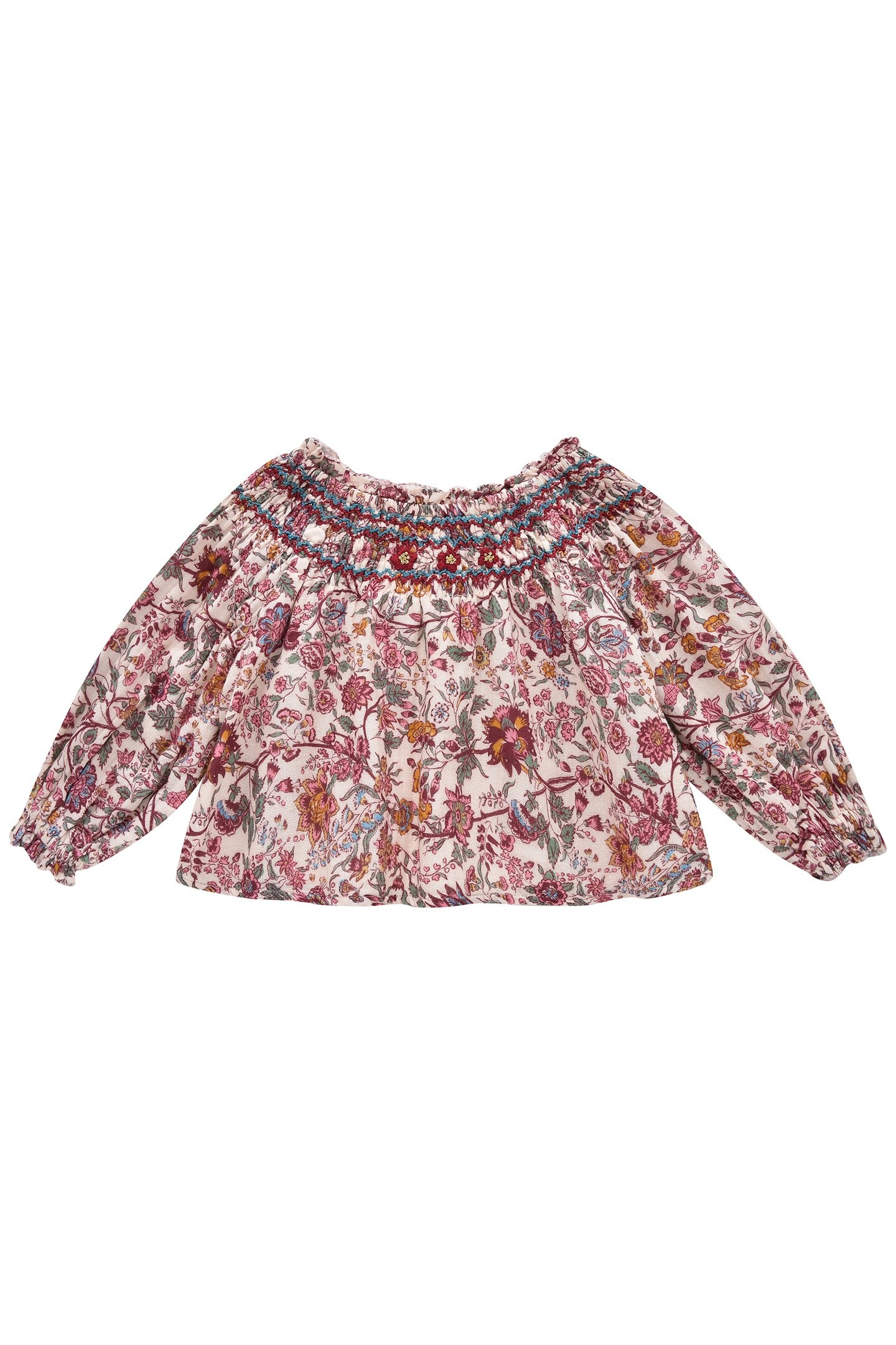 BLOUSE ELECTRA CREAM SAVAGE GARDEN 1