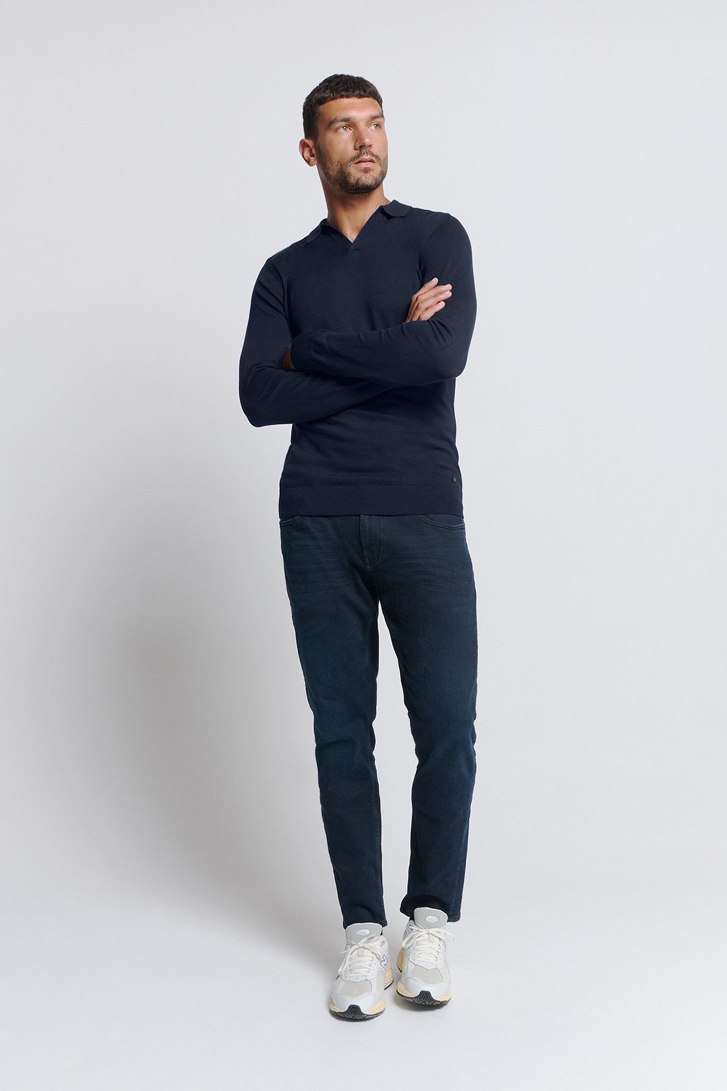 PULLOVER POLO BLUEBERRY 3