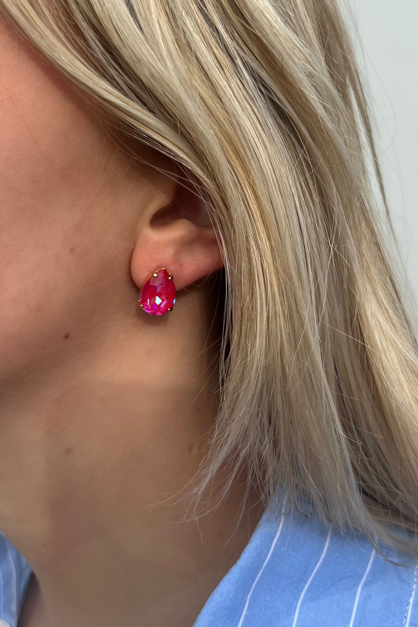 FIORELLA ROYAL RED EARPINS 2