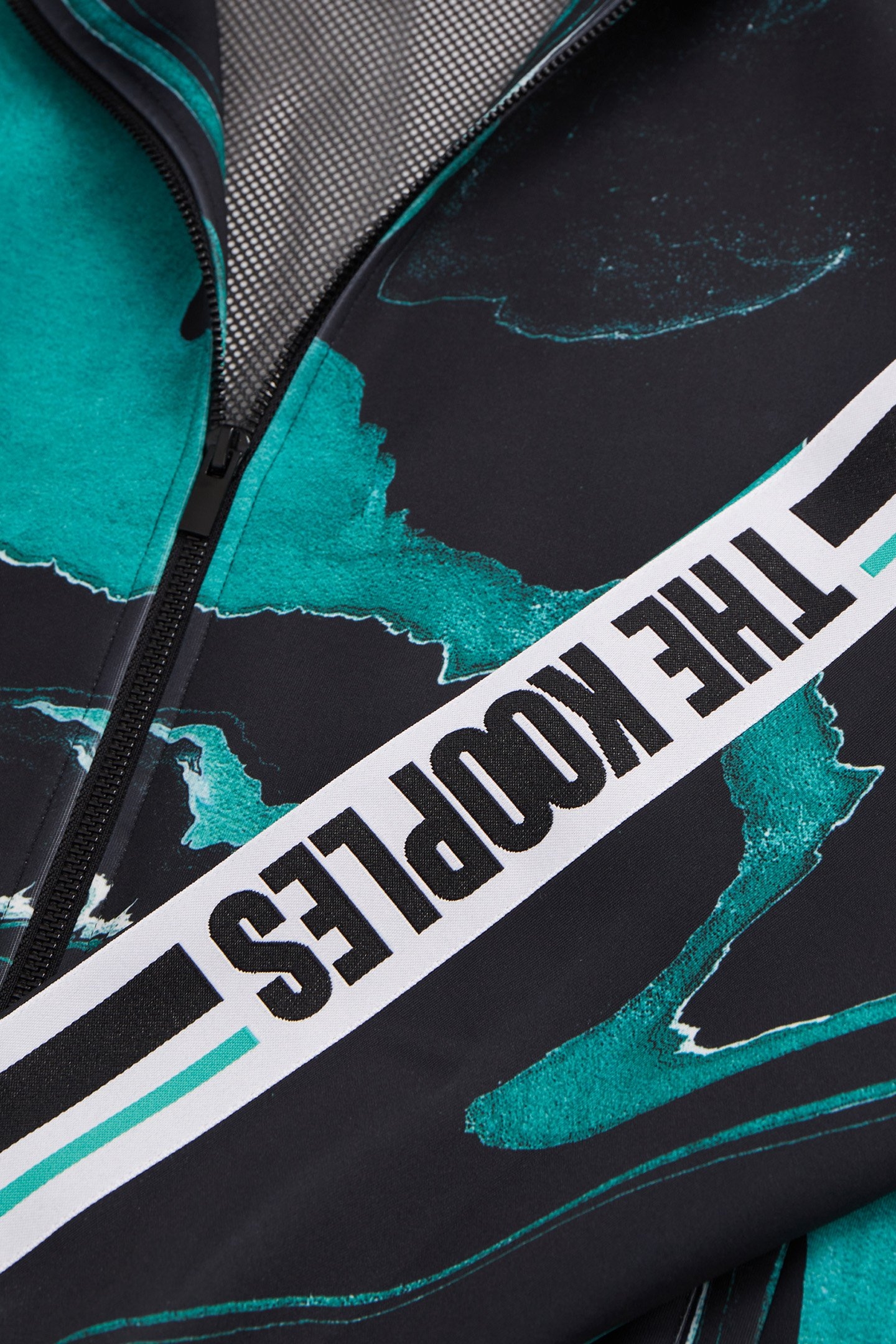 SWEAT MARBLE BLACK/GREEN 2