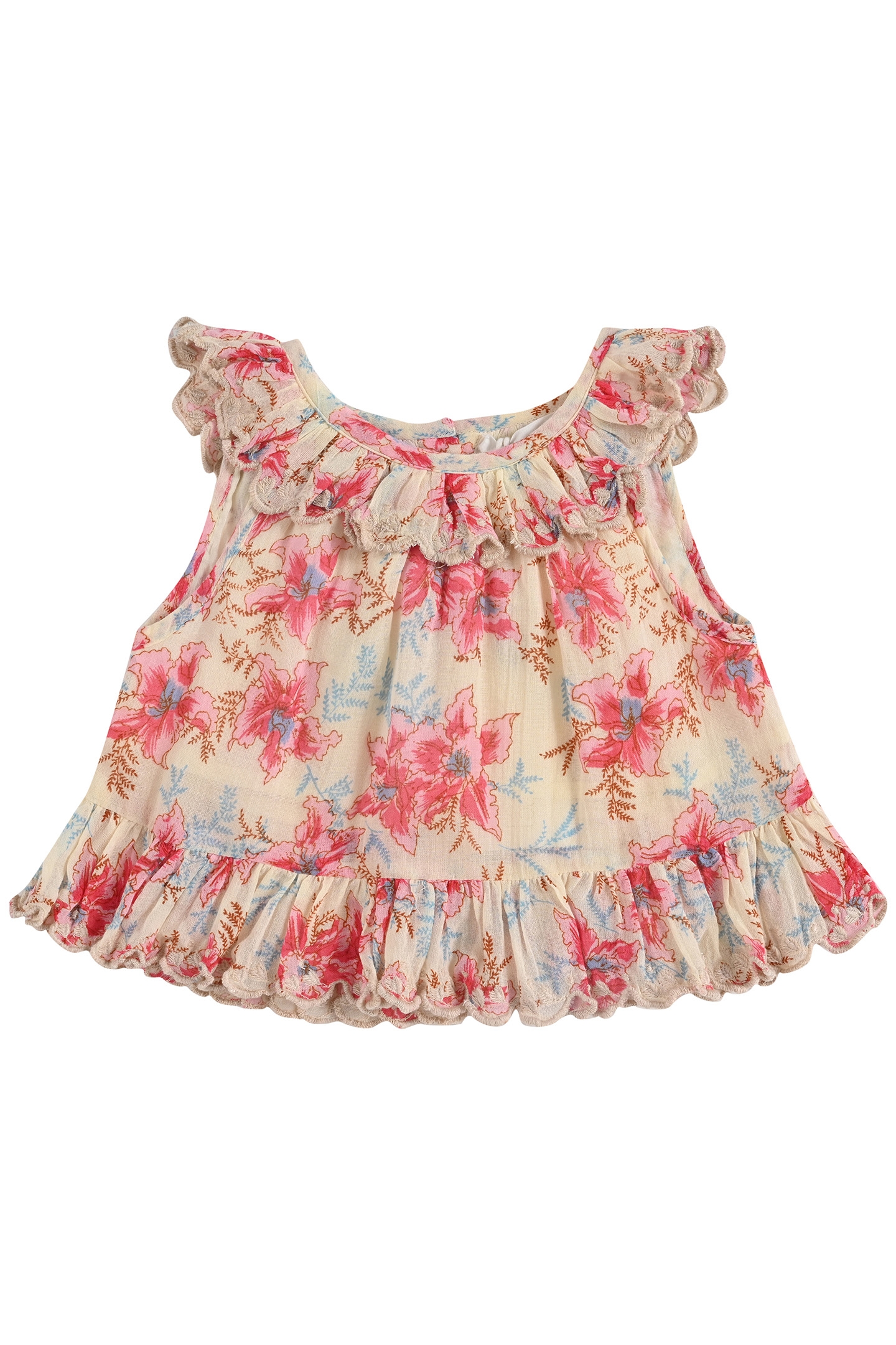 TOP ZELIE RASPBERRY FLOWERS 1