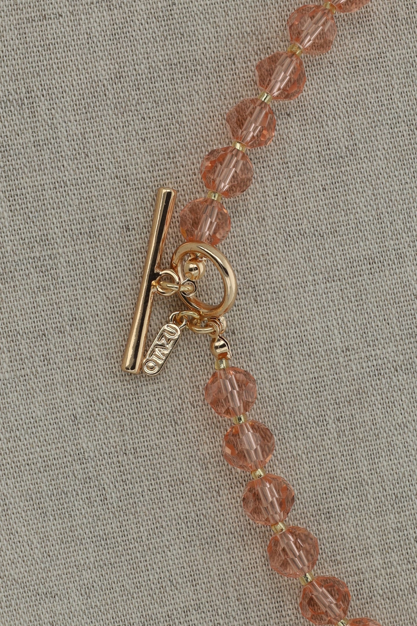 PINK BEADS NECKLACE 3