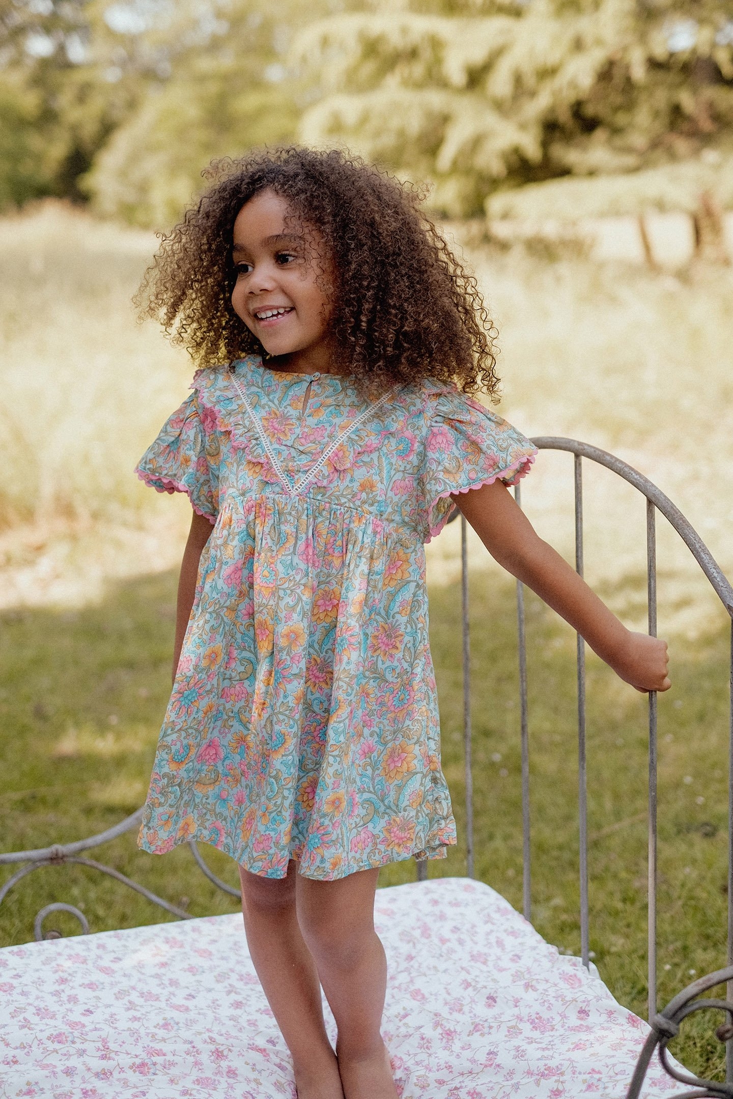 DRESS SILOE WATER RIVER FLOWERS 1