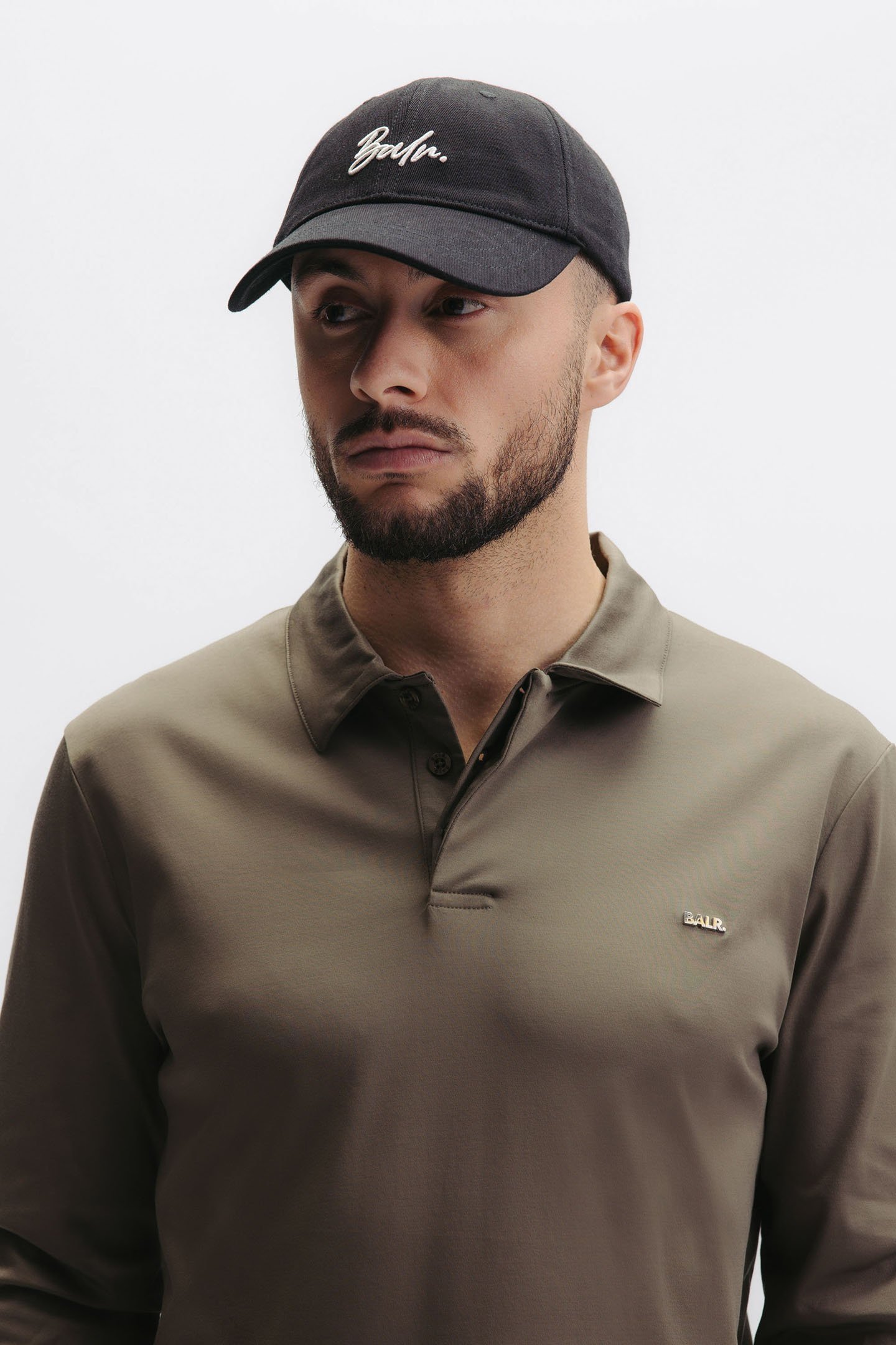 IDENTITY SCRIPT DAD CAP JET BLACK 3