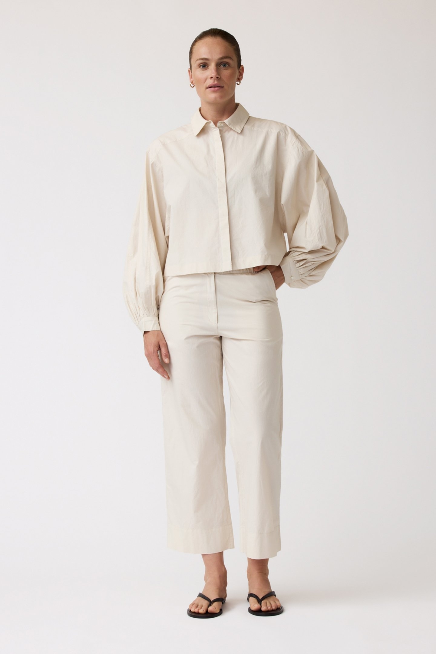 DAISY SHIRT OATMEAL 1