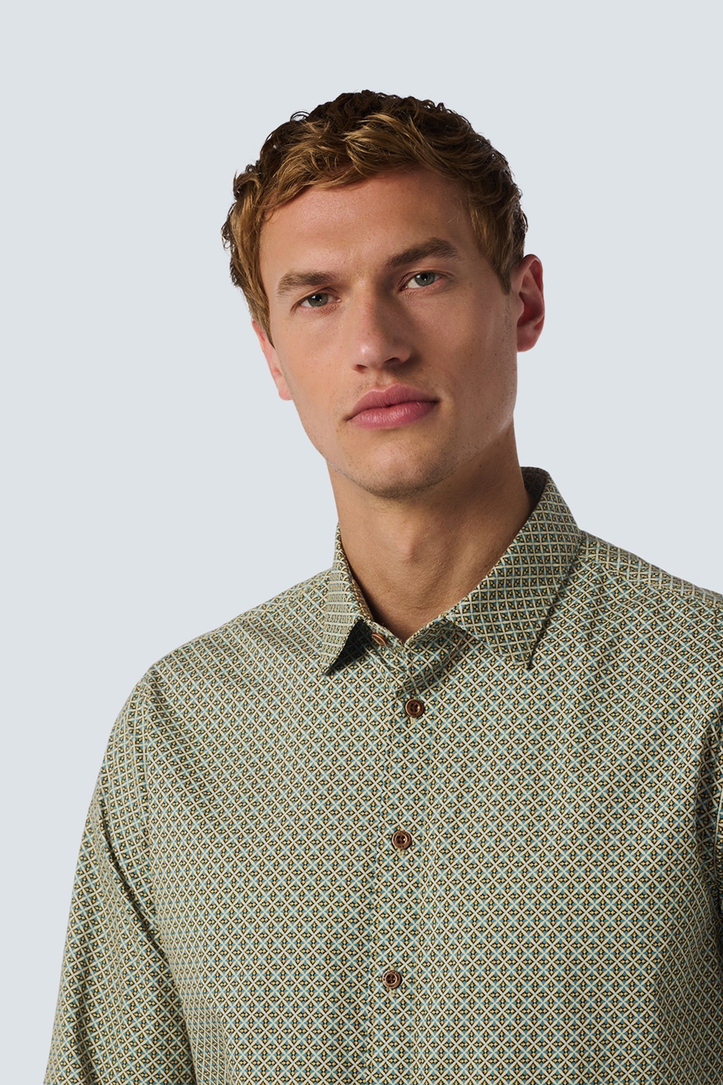 SHIRT STRETCH ALLOVER PRINTED CLOUD 6