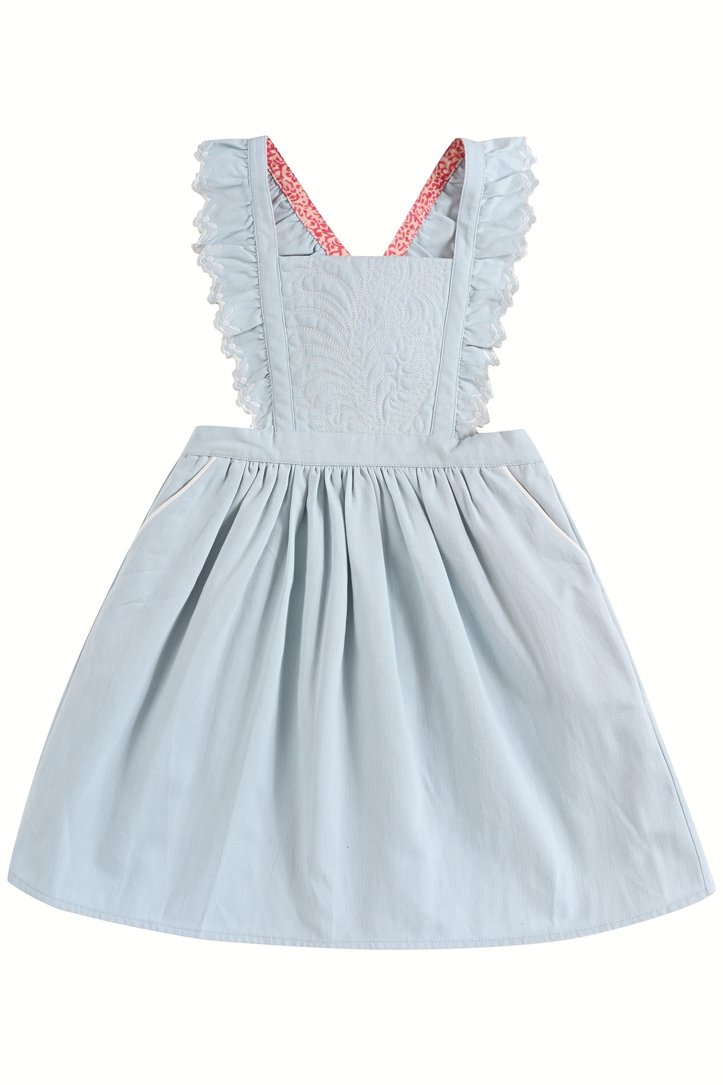 DRESS HUGUETTE LIGHT BLUE 1