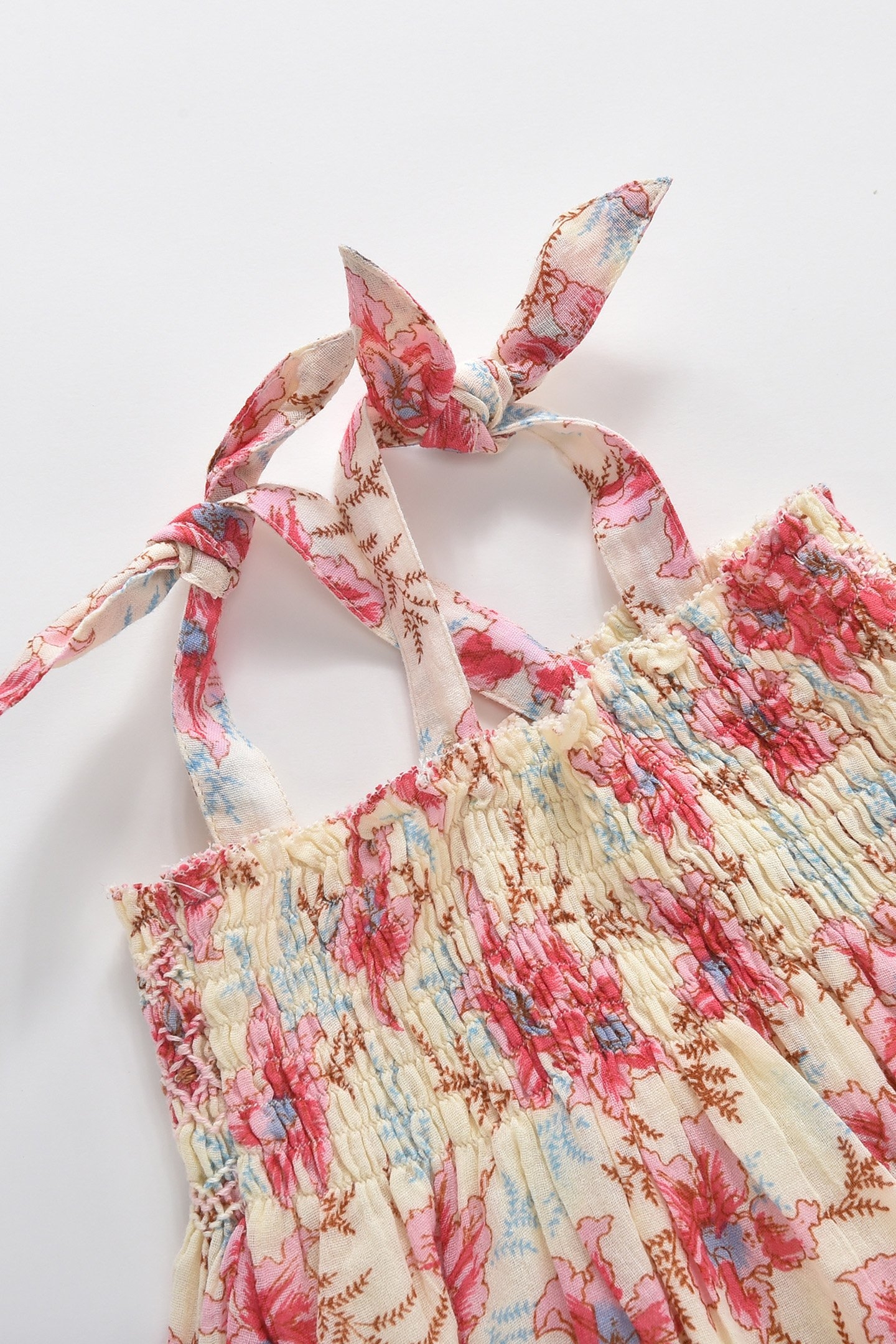 DRESS MARCELINE RASPBERRY FLOWERS 3