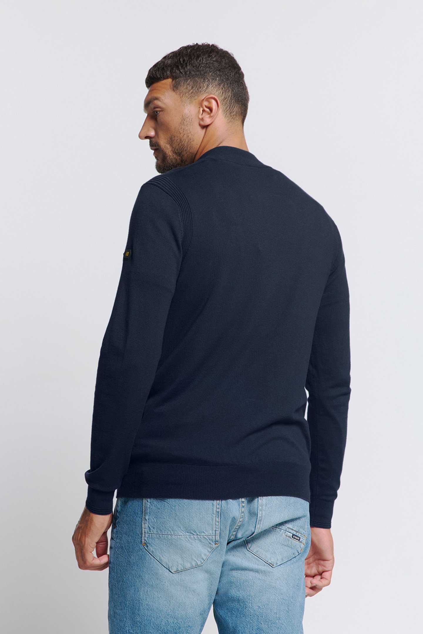 PULLOVER HALF ZIP BLUEBERRY 2