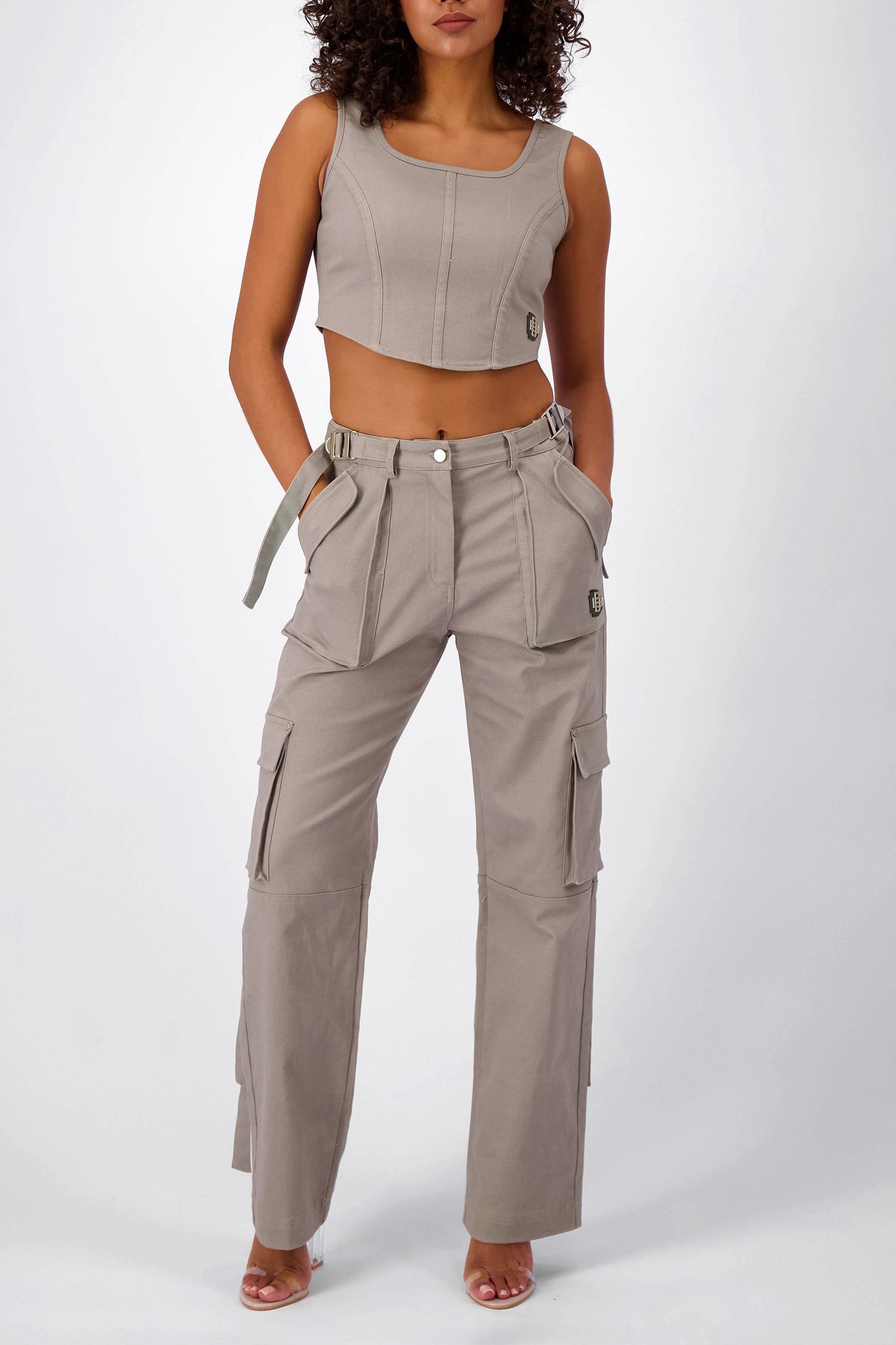CARGO PANTS GREY 3