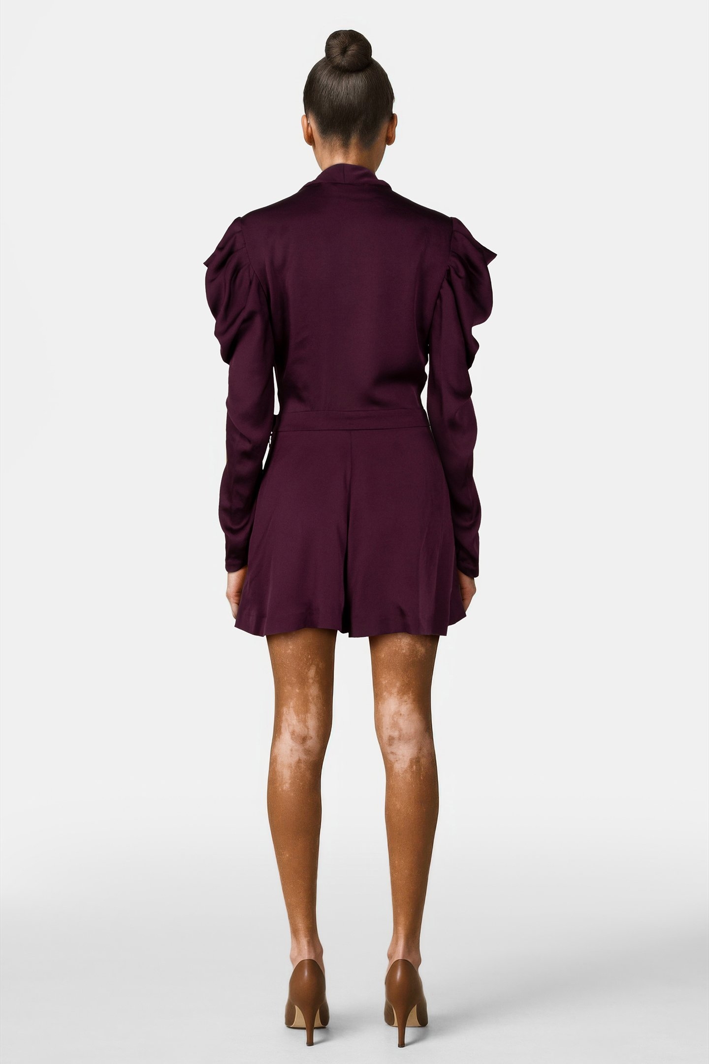 LAMAS PLAYSUIT BURGUNDY 2