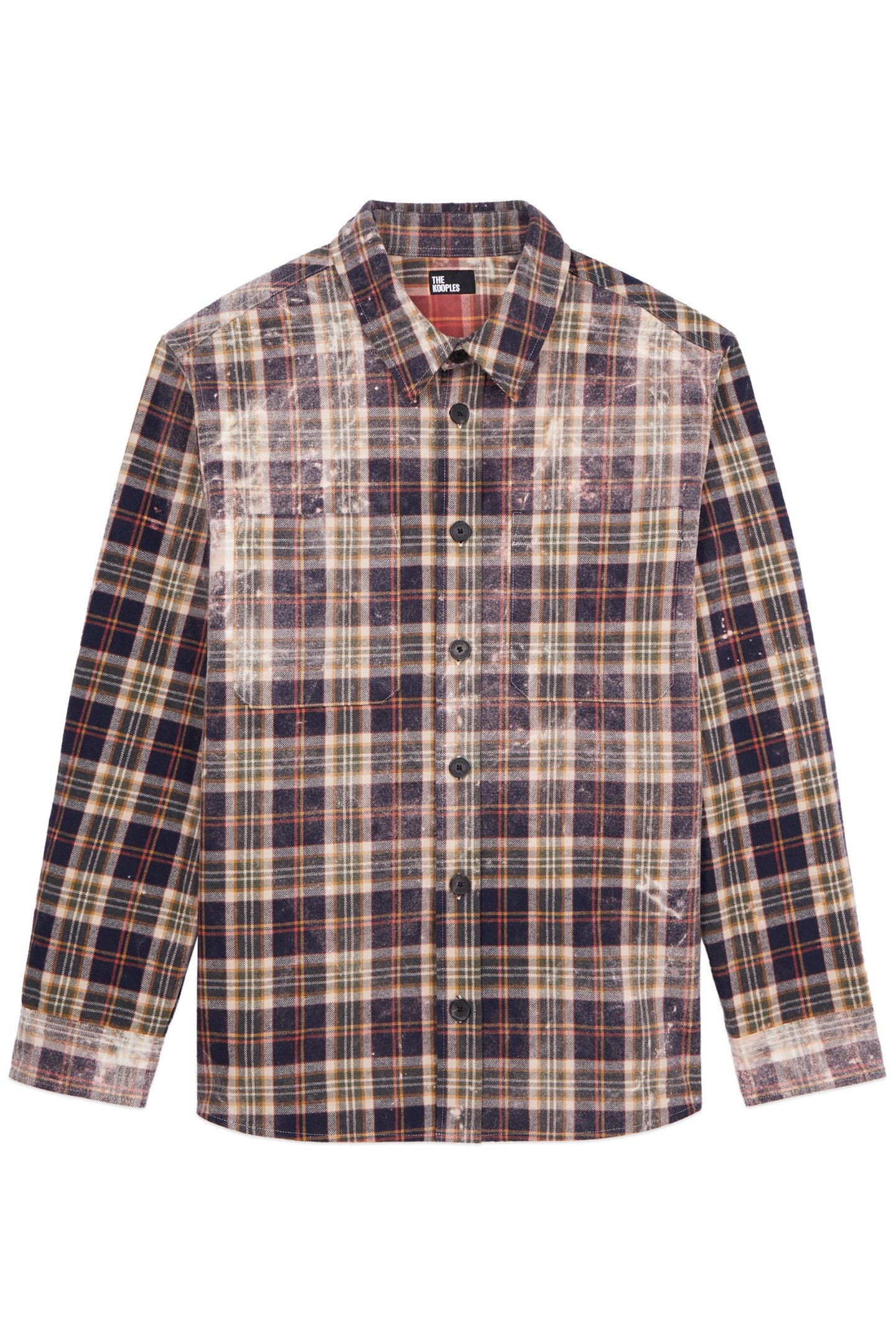 LONG SLEEVE SHIRT MIDDLE GREY ECRU 3