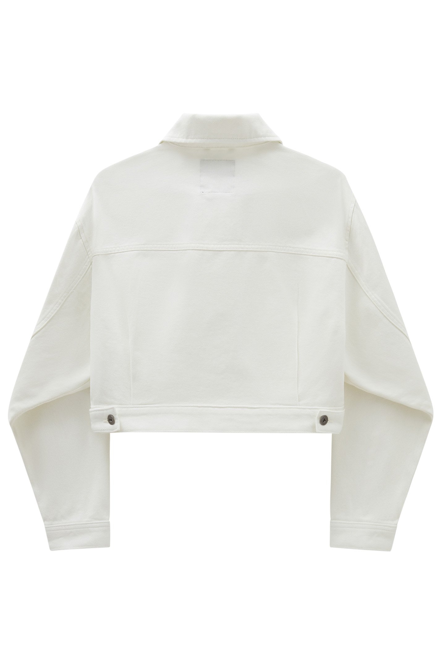 RAYNES CROP TRUCKER JACKET MARSHMALLOW 2