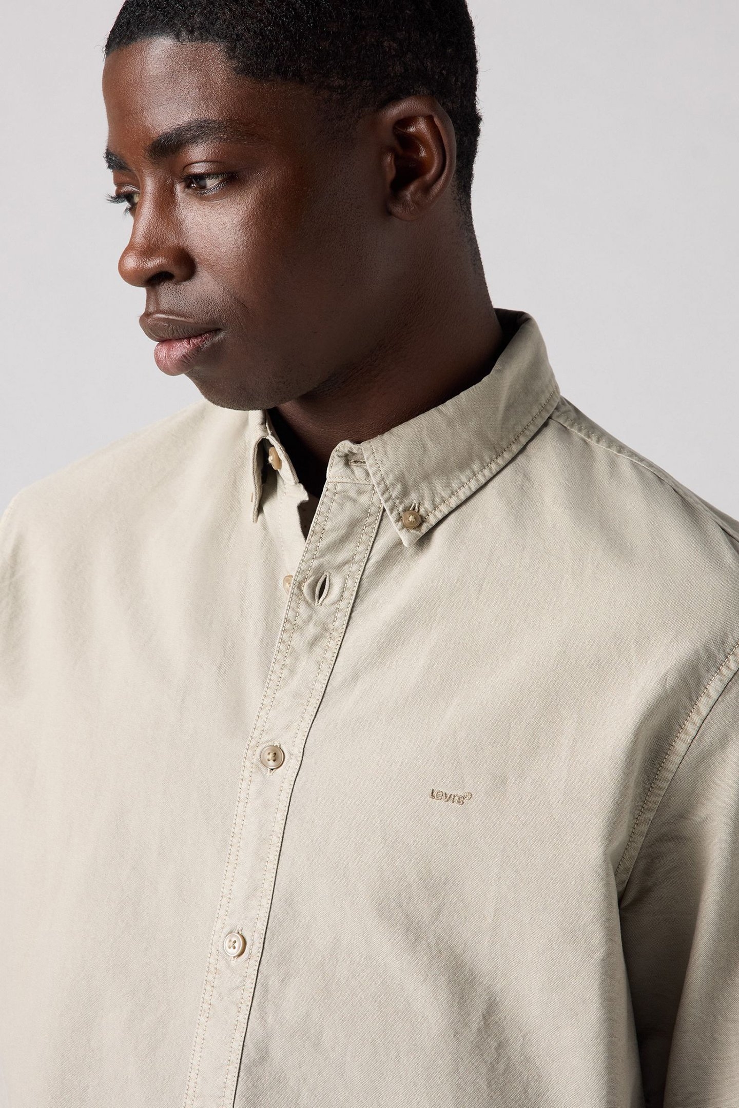 AUTHENTIC BUTTON-DOWN SHIRT NEUTRAL 5