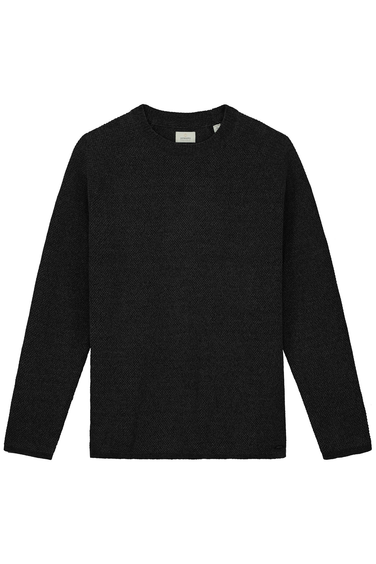 DS_CHENILLE KNIT CREWNECK BLACK 4