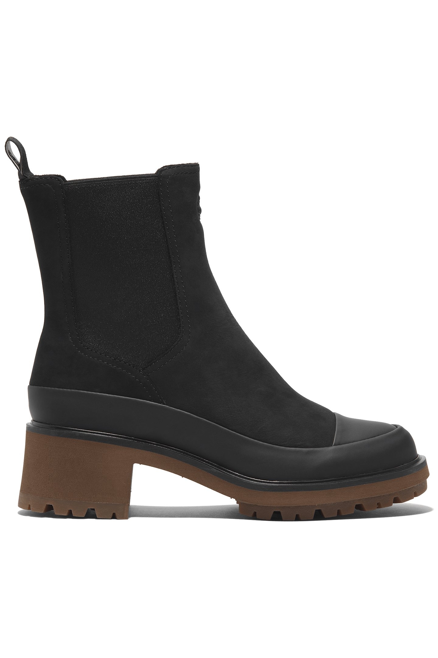 KORI PARK MID CHELSEA BOOT BLACK NUBUCK 1