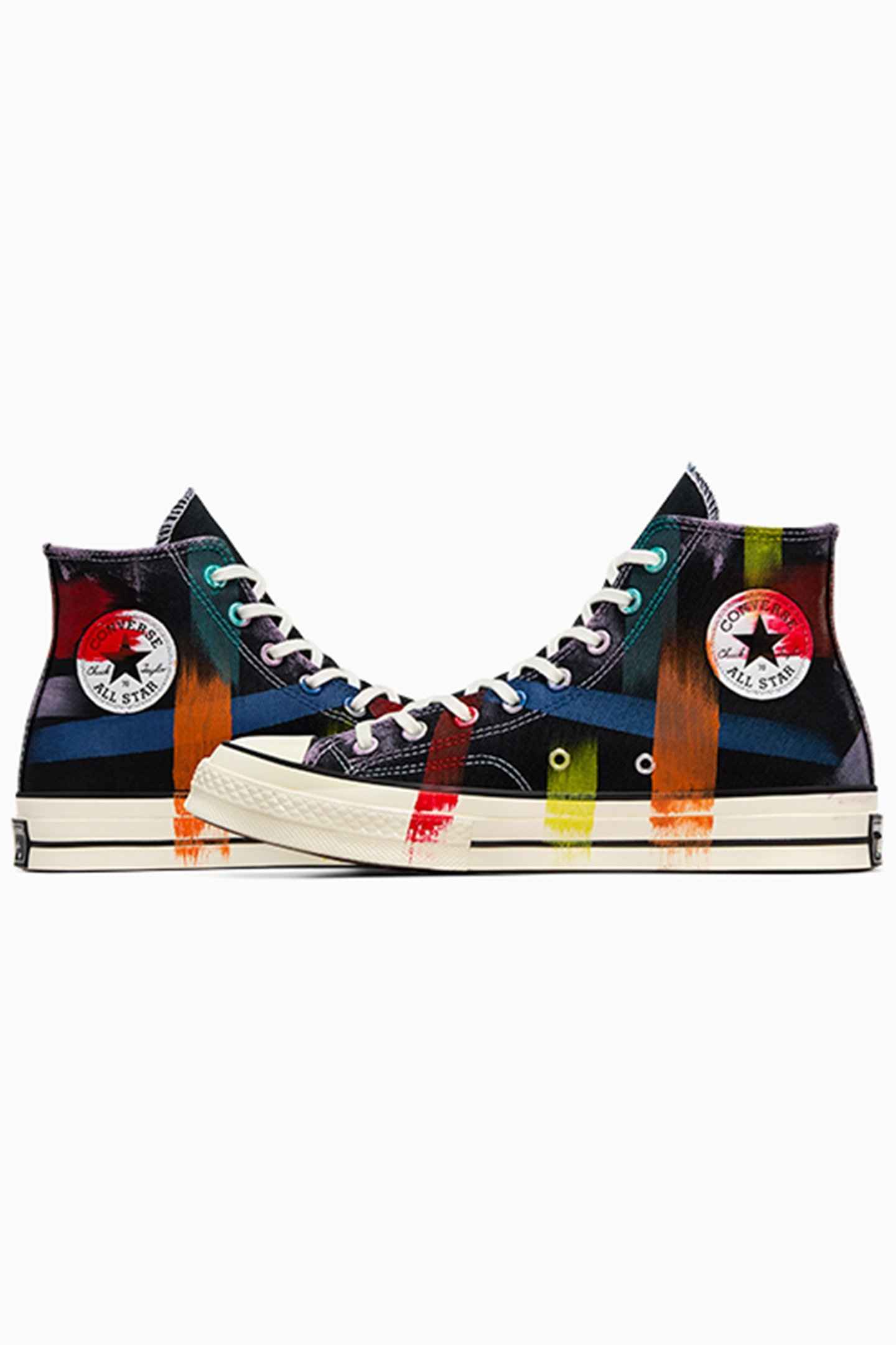 UNISEX CHUCK 70 PAINT STROKES BLACK HAND PAINT 7