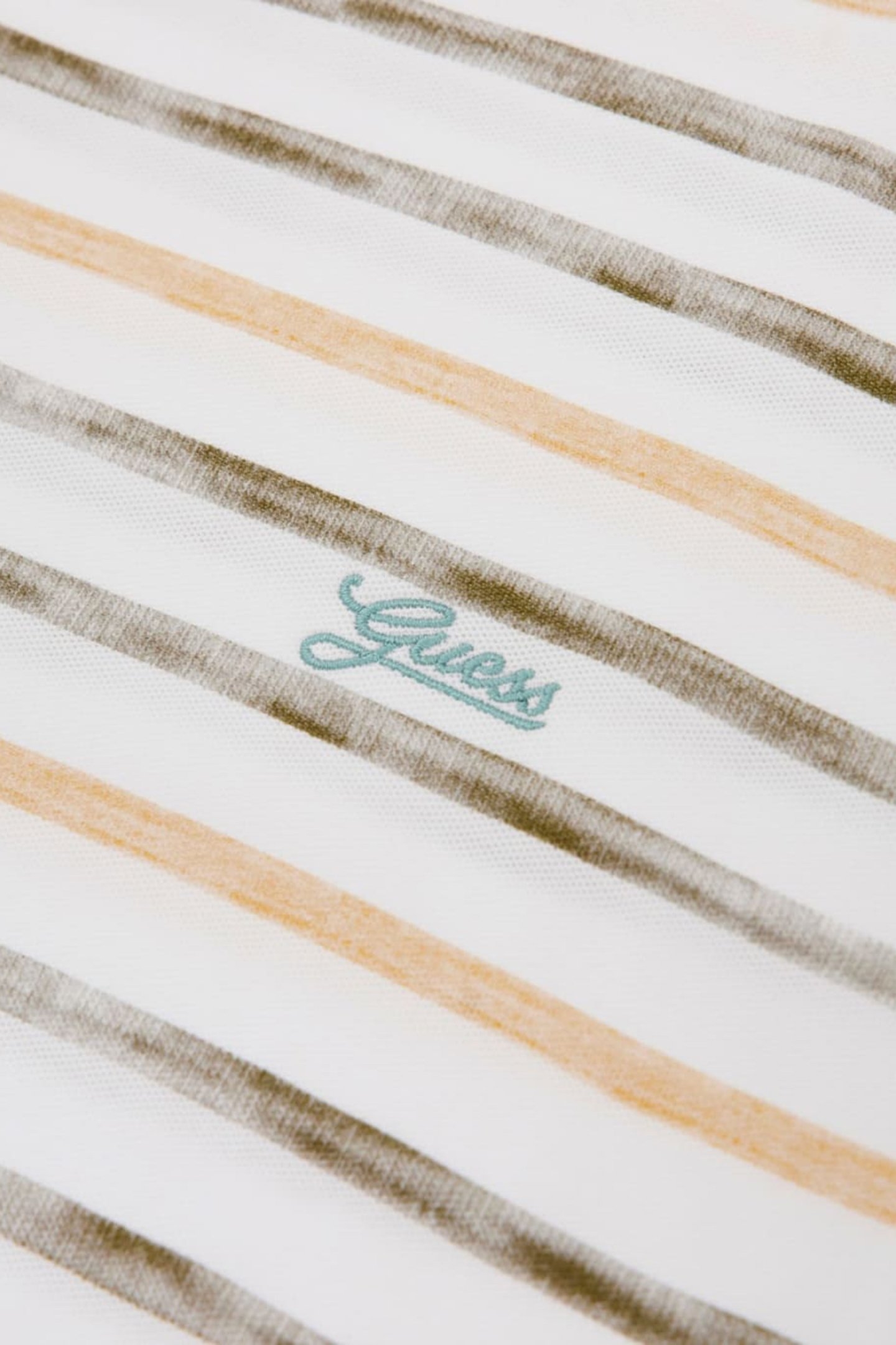 SS CN STRIPED TEE WHITE/GREEN STONE/DU 7