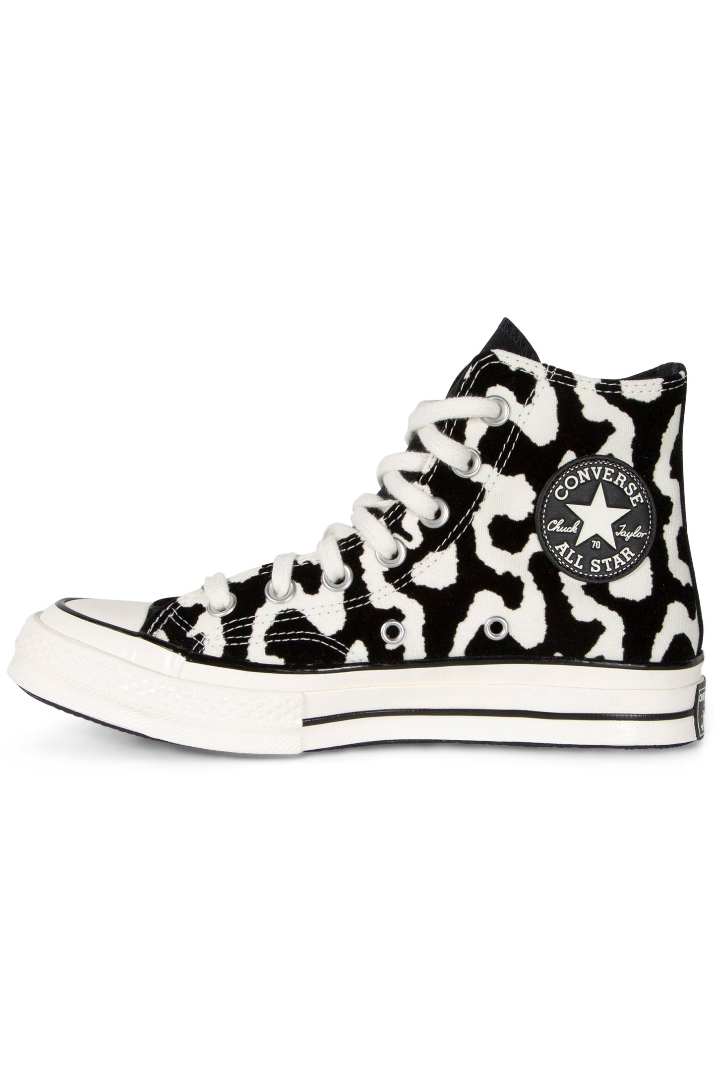 UNISEX CHUCK 70 LEOPARD REMIX BLACK/EGRET/BLACK 3