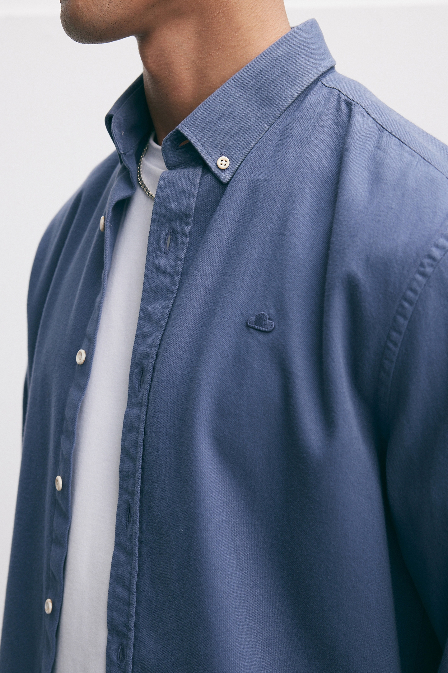 SORT SHIRTS STORMY BLUE 5